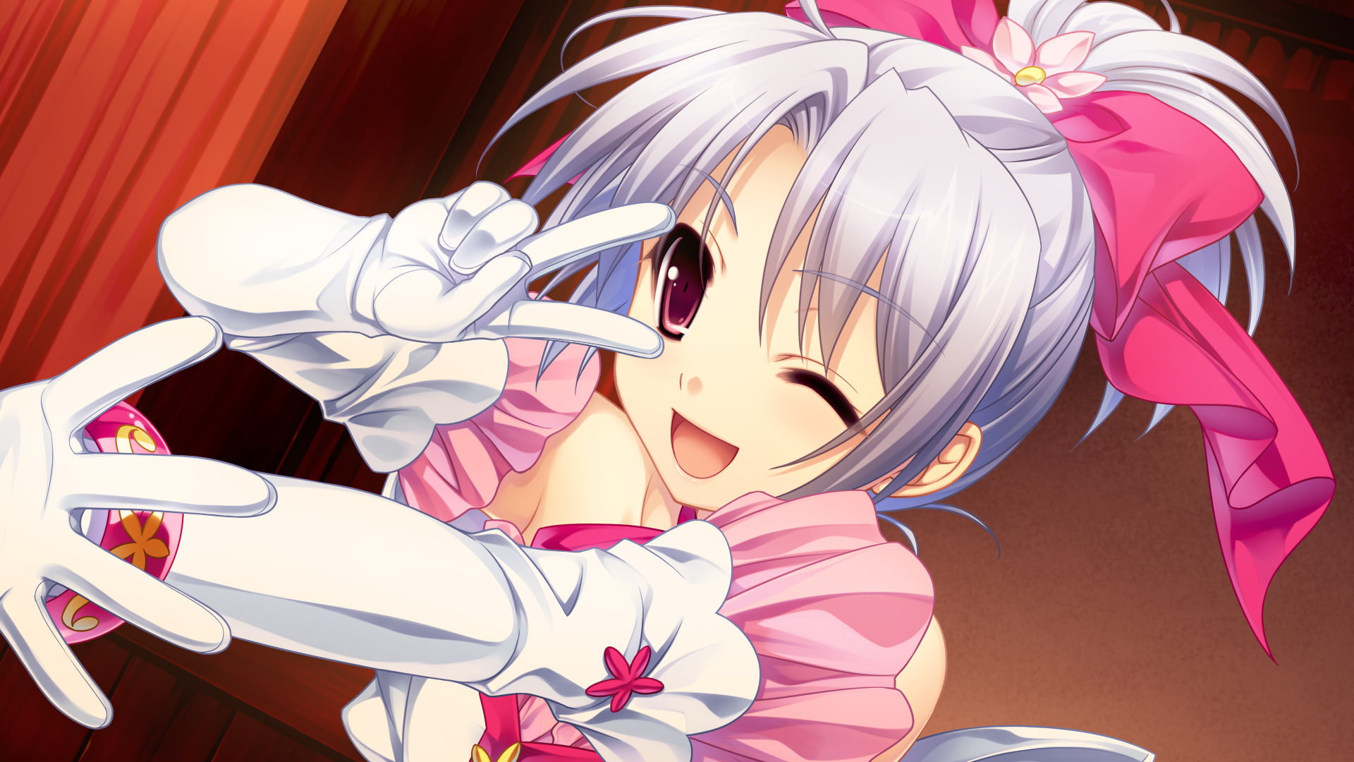 game, hokuto, sakimasu, mukou, sora, akatsuki works, saeki, riko, kusui, 1080P, HD Wallpaper