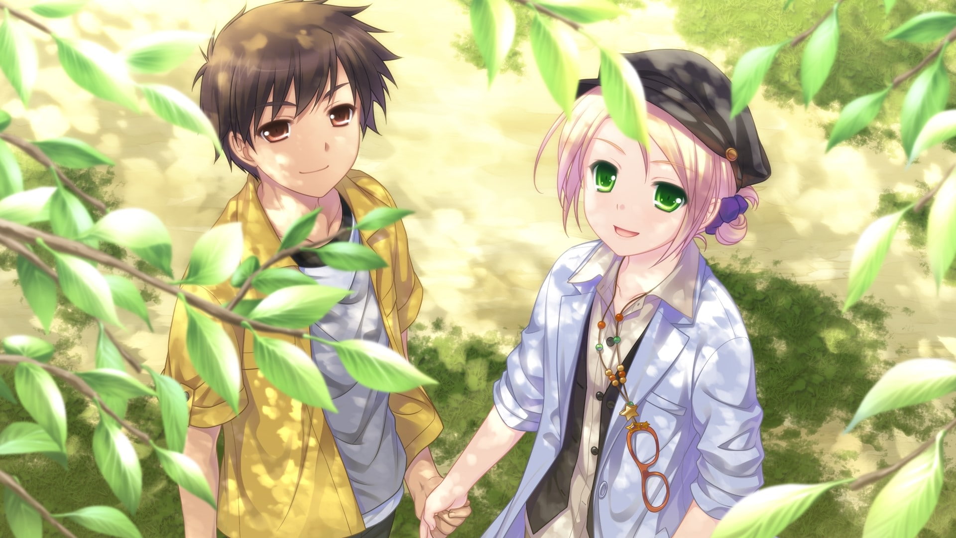 females, plant, Walking, standing, Sora no mukou de sakimasu you ni, real people, child, Girl, representation, women, outdoors, art and craft, nature, growth, HD Wallpaper