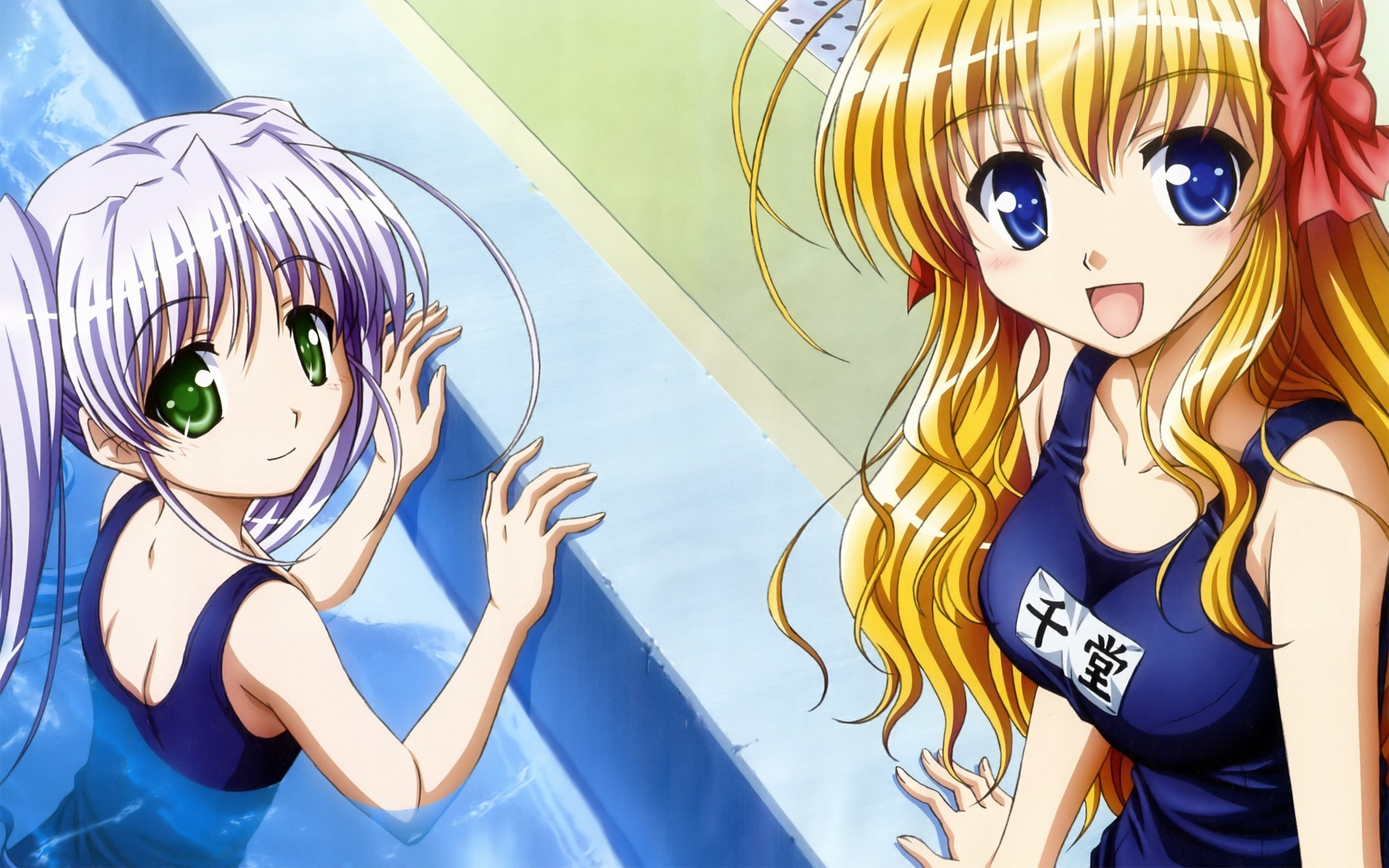 akai, shiro, 2K, sendou, tougi, erika, arterial, fortune, yakusoku, HD Wallpaper