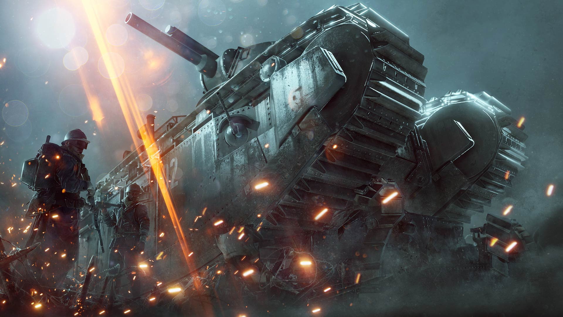 war, Battlefield 1, 1080P, video games, HD Wallpaper