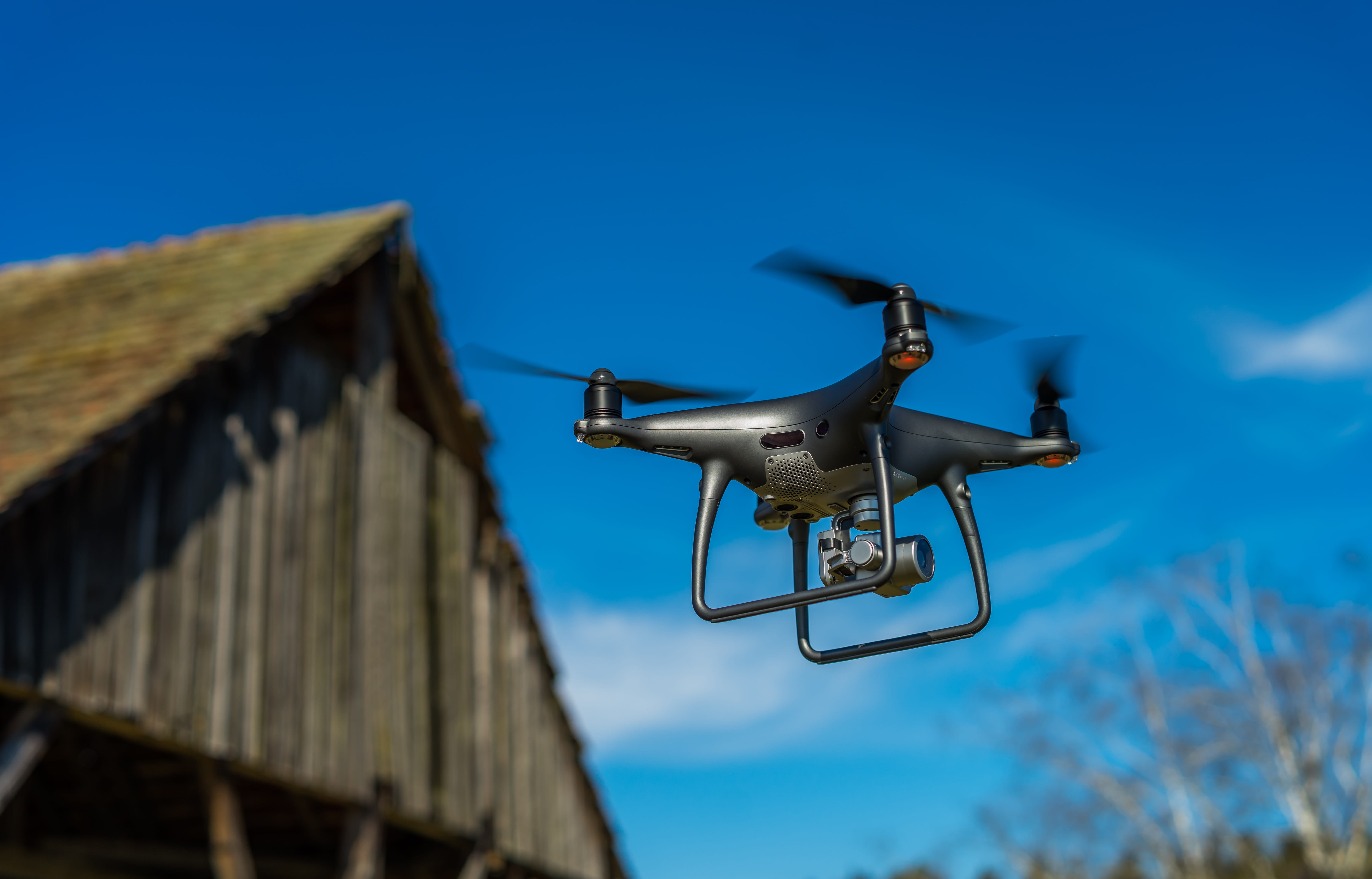 helicopter, surveillance, mode of transportation, aerial photographs, architecture, remote control, no people, remotely controlled, trees, spy, illuminated, HD Wallpaper
