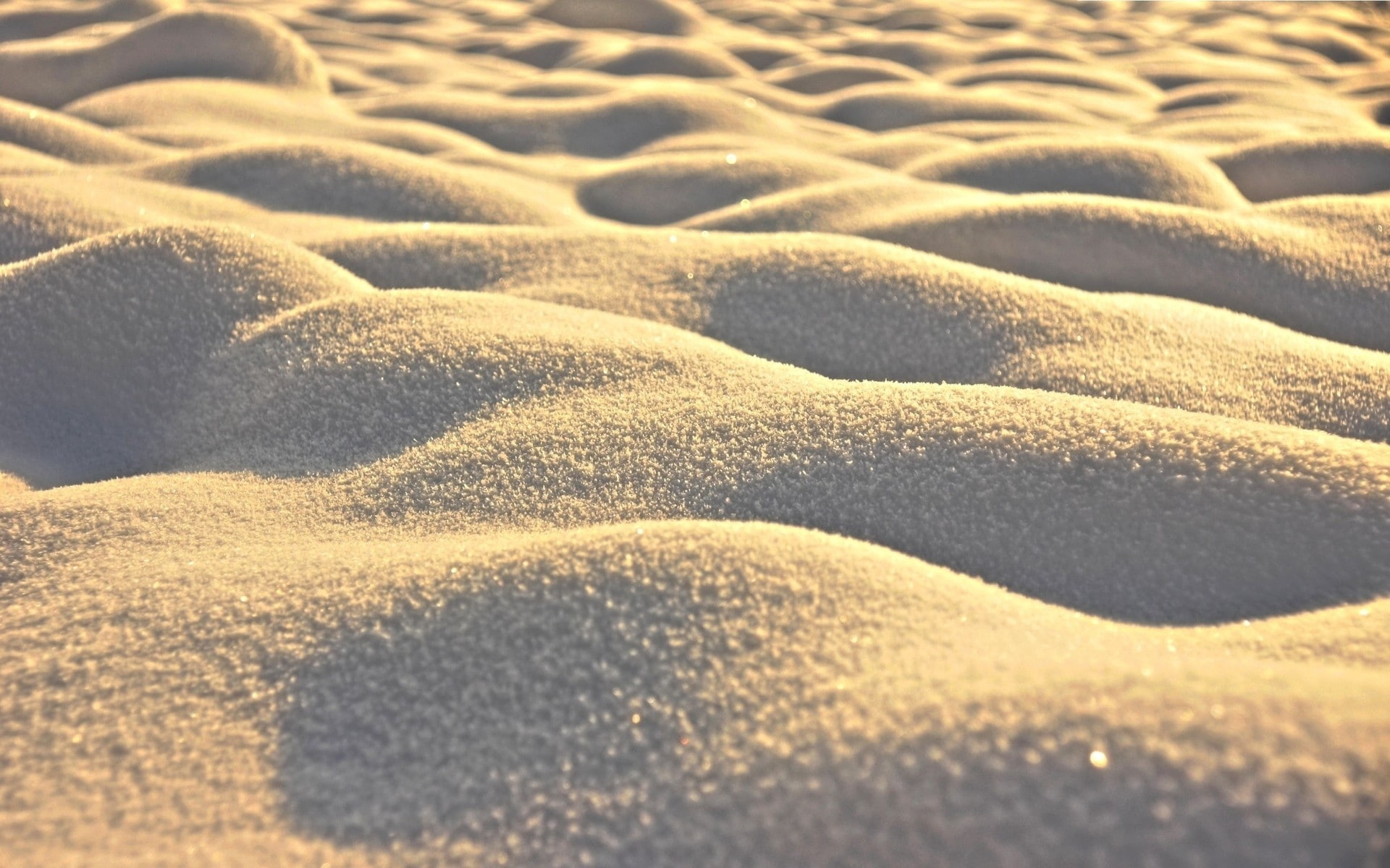 snowdrifts, snow, winter, relief, 1080P, HD Wallpaper