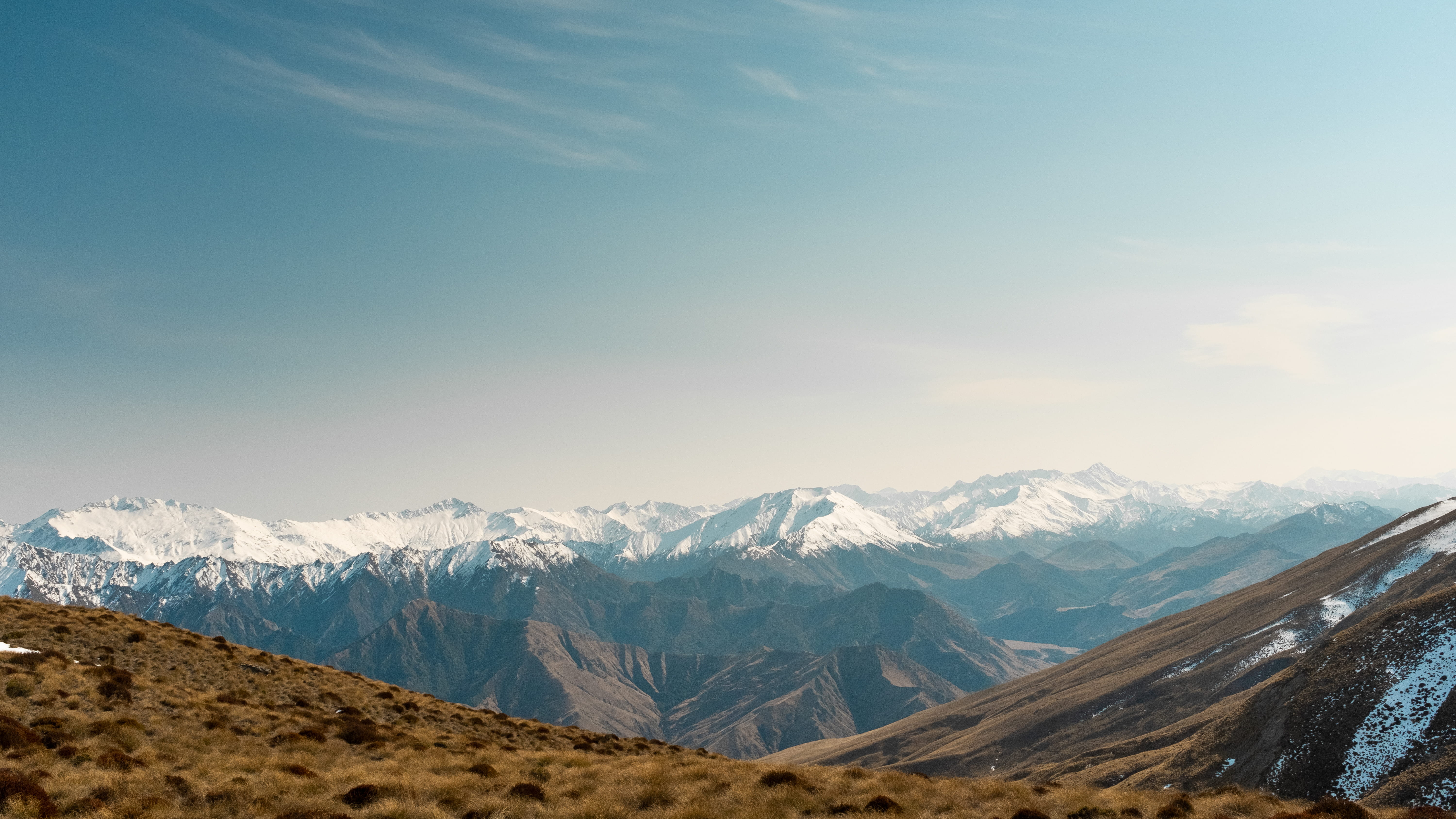 crest, winter, ben lomond track, outdoors, mountain, 5K, mountains, scenics - nature, landscape, remote, nature, ice, tranquil scene, non-urban scene, HD Wallpaper