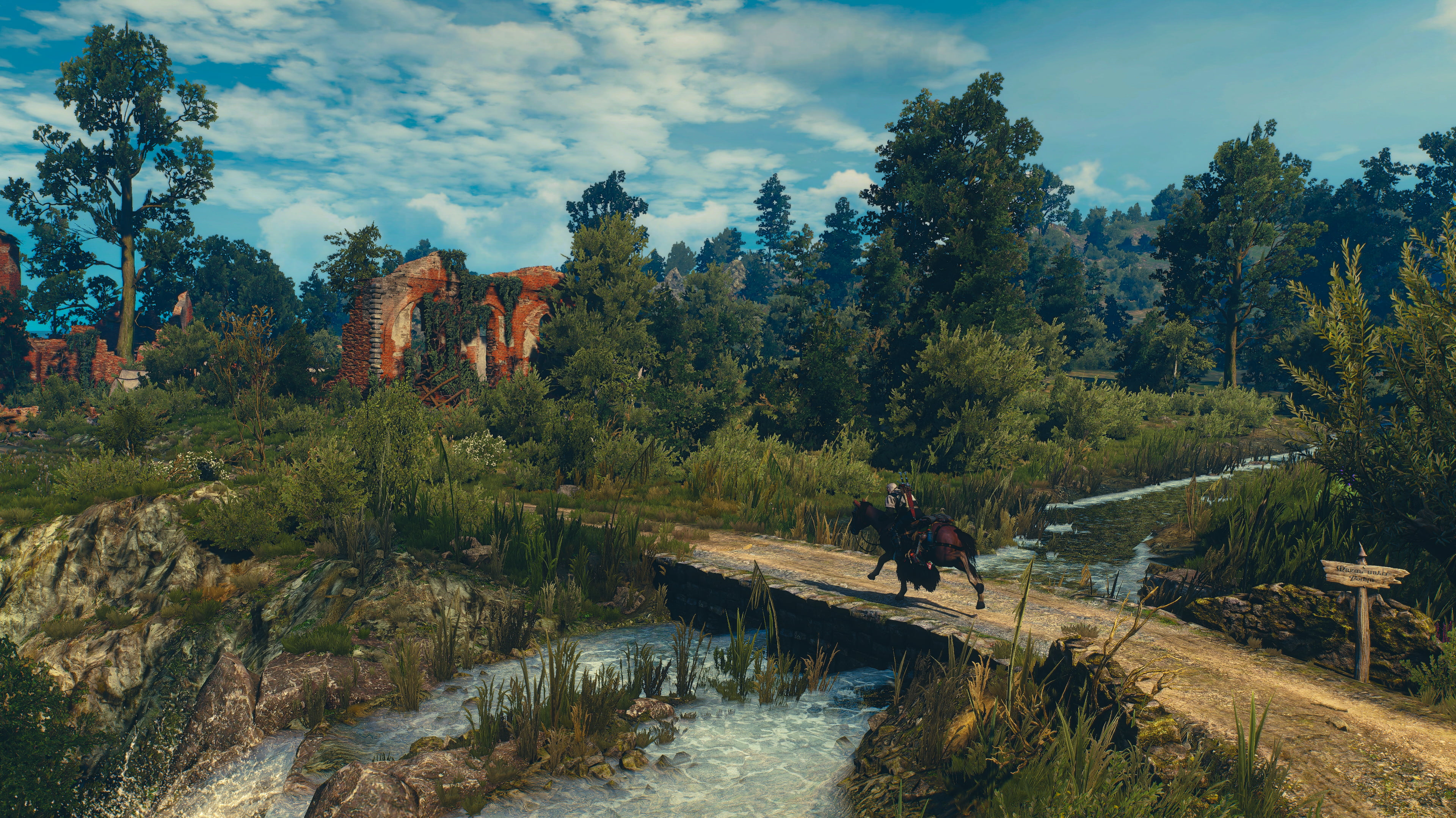 Geralt of Rivia, The Witcher, 4K, The Witcher 3: Wild Hunt, Velen, Ard Skellige, HD Wallpaper