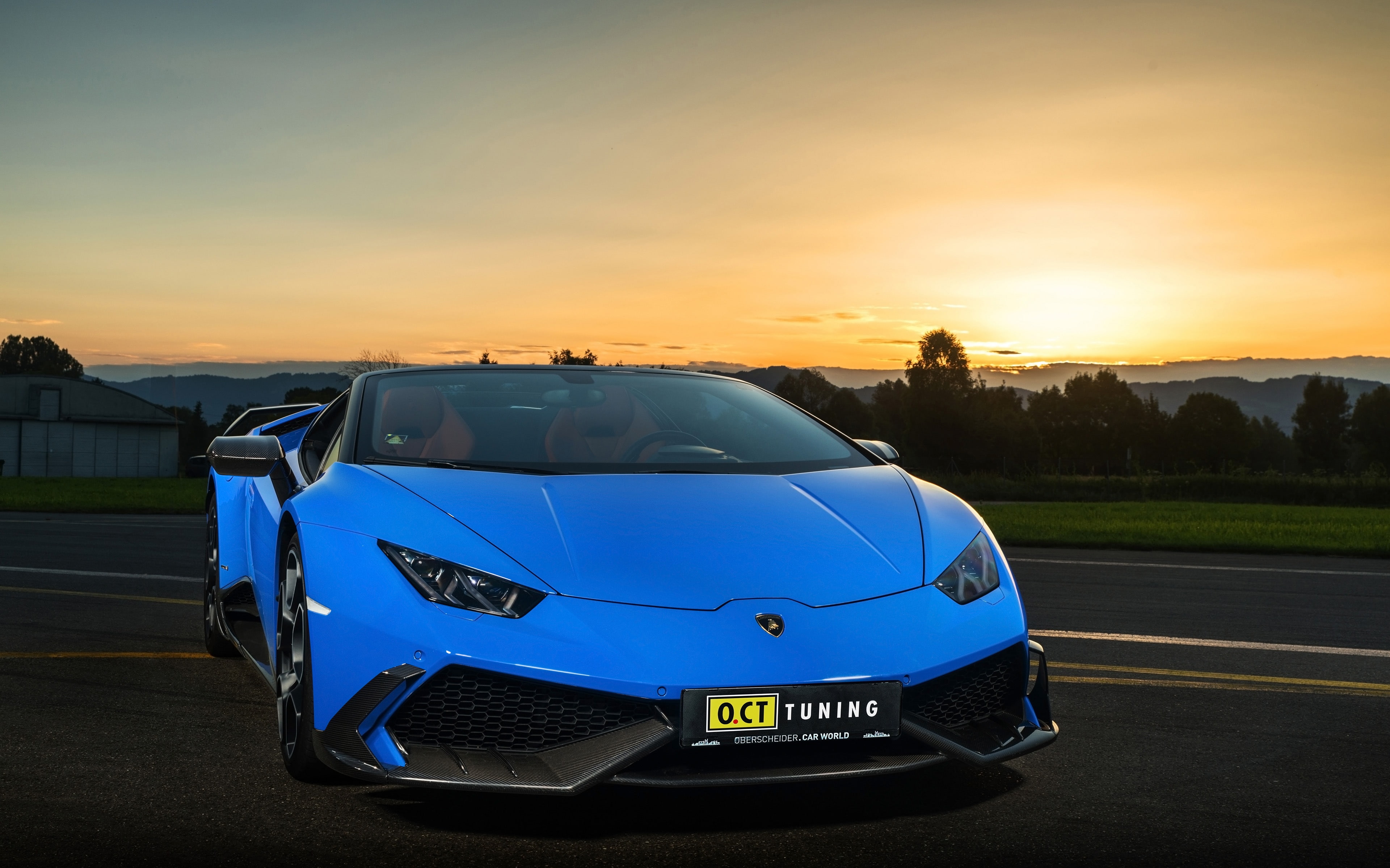 lamborghini, 2017, huracan, auto, vehicle, oct-tuning, oct, 4K, supercar, automobile, car, tuning, HD Wallpaper