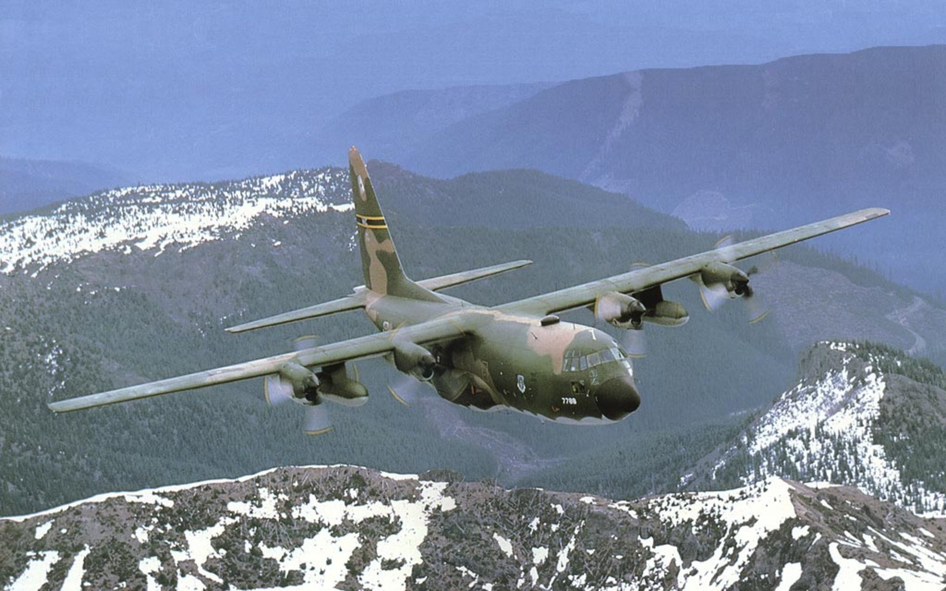 lockheed c 130 hercules, 1080P, HD Wallpaper