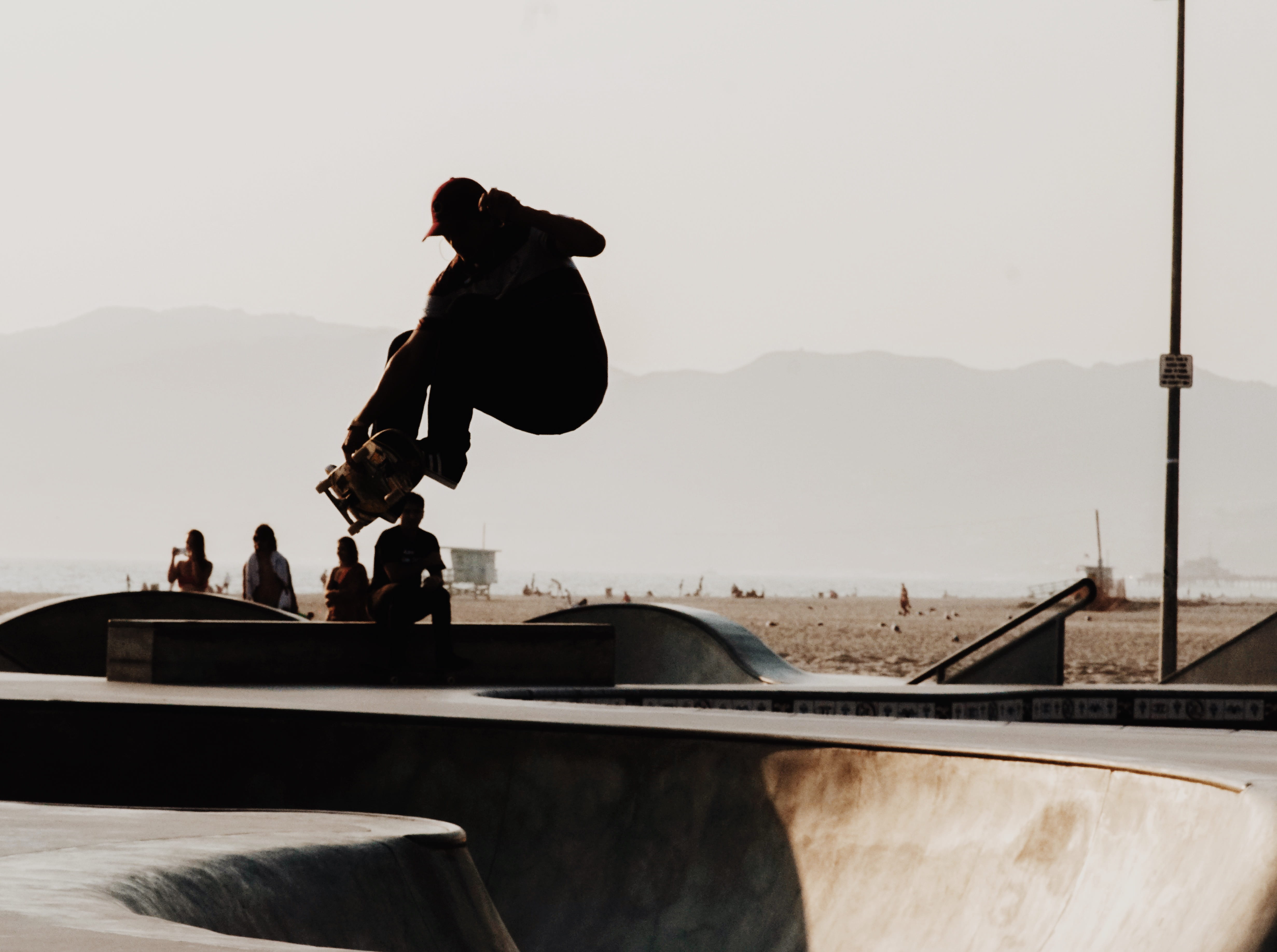 travel, people, skateboard, skatepark, leisure activity, 4K, built structure, bowl, desert, boy, teen, mountain, transportation, water, men, male, man, HD Wallpaper