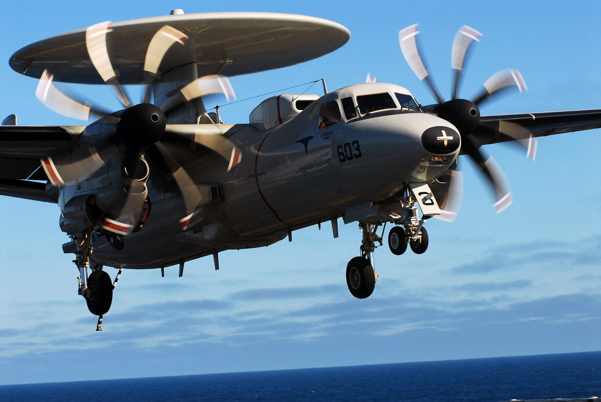 Northrop Grumman E-2 Hawkeye, Military Aircrafts, 1080P, HD Wallpaper