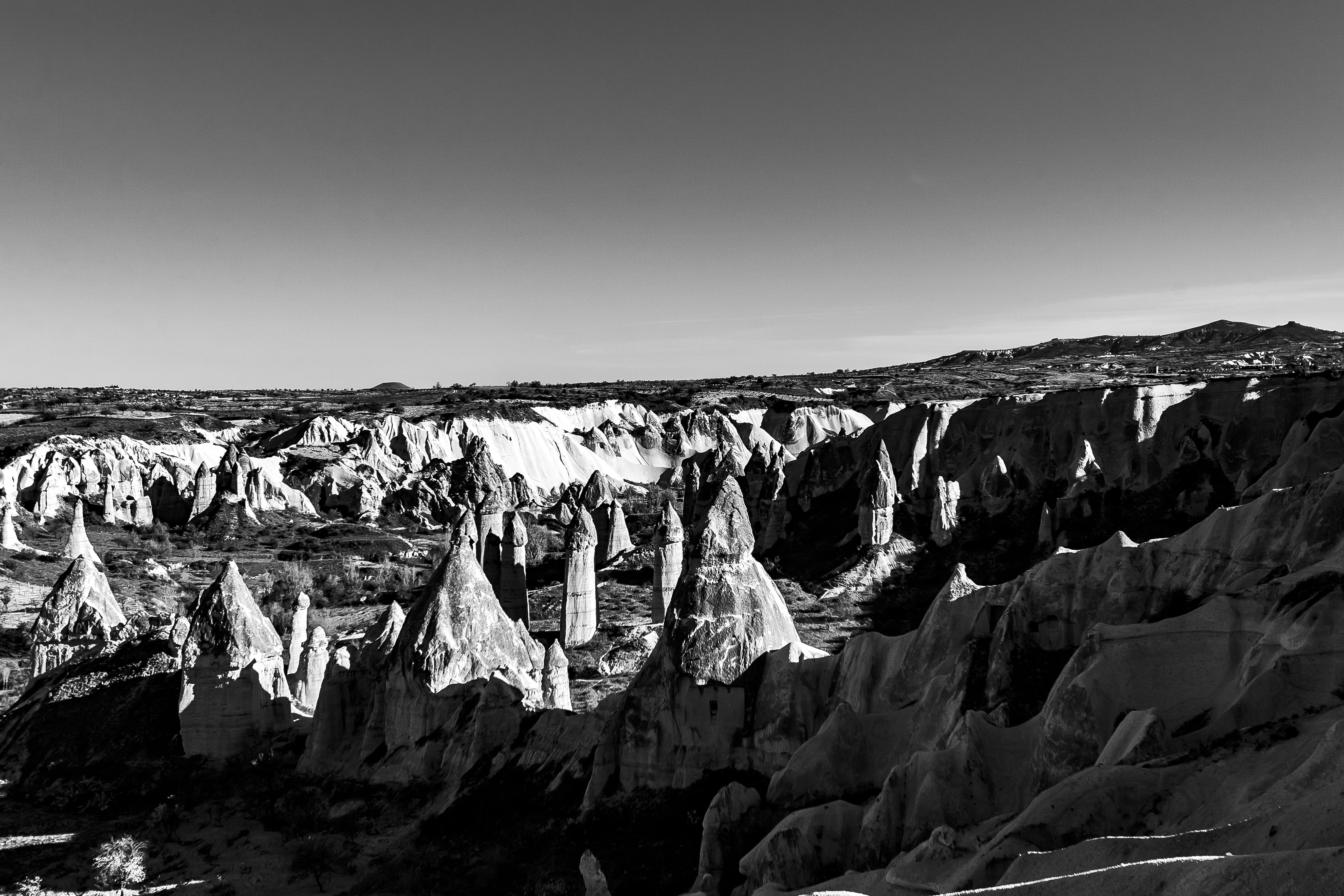 environment, Peri Bacalari, copy space, beauty in nature, sky, Wide Angle, solid, Secenery, rock formation, nature, scenics - nature, Stone, clear sky, HD Wallpaper