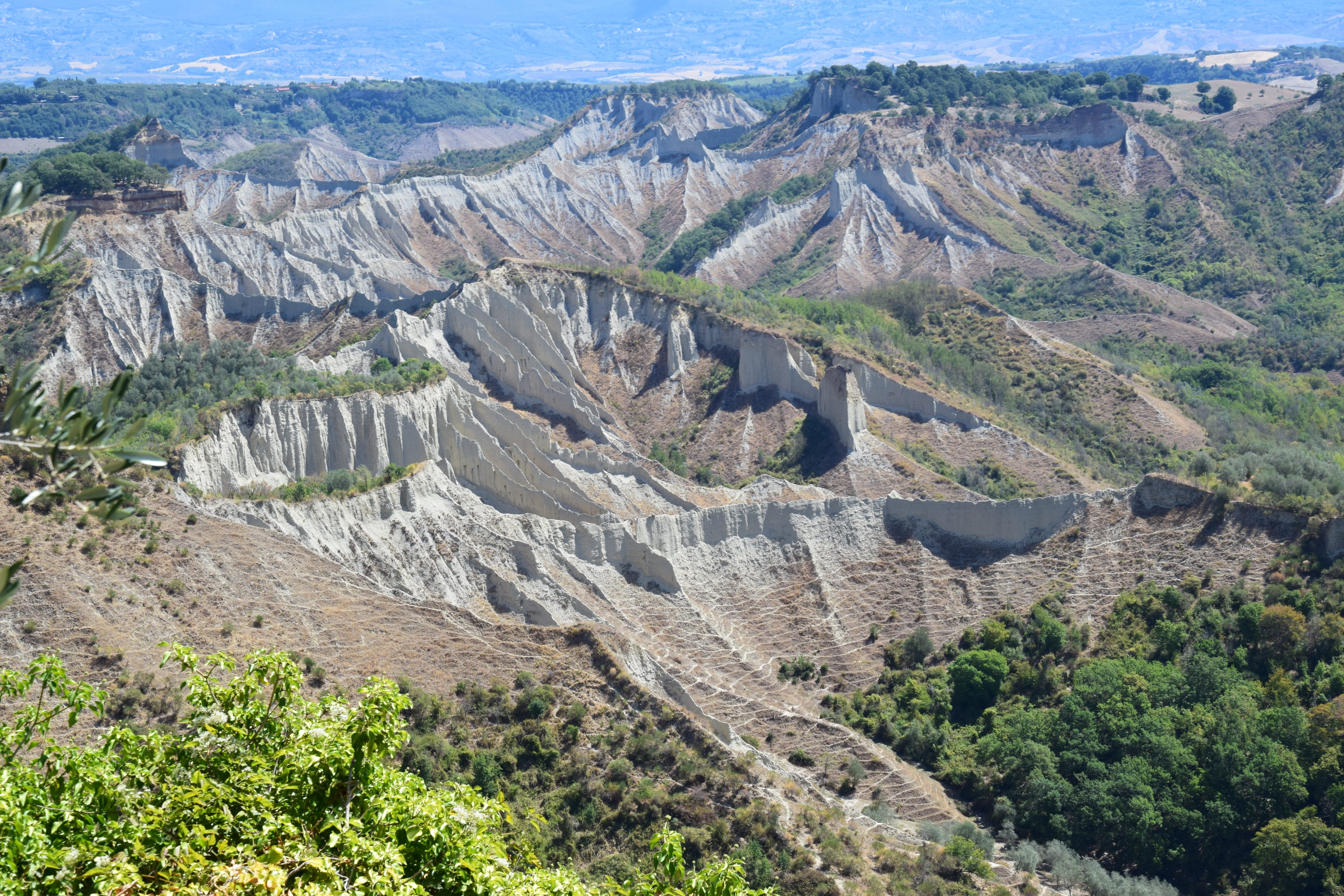 travel destinations, 5K, non-urban scene, physical geography, nature, eroded, environment, tuff, high angle view, mountain, civita bagnoregio, scenics - nature, HD Wallpaper