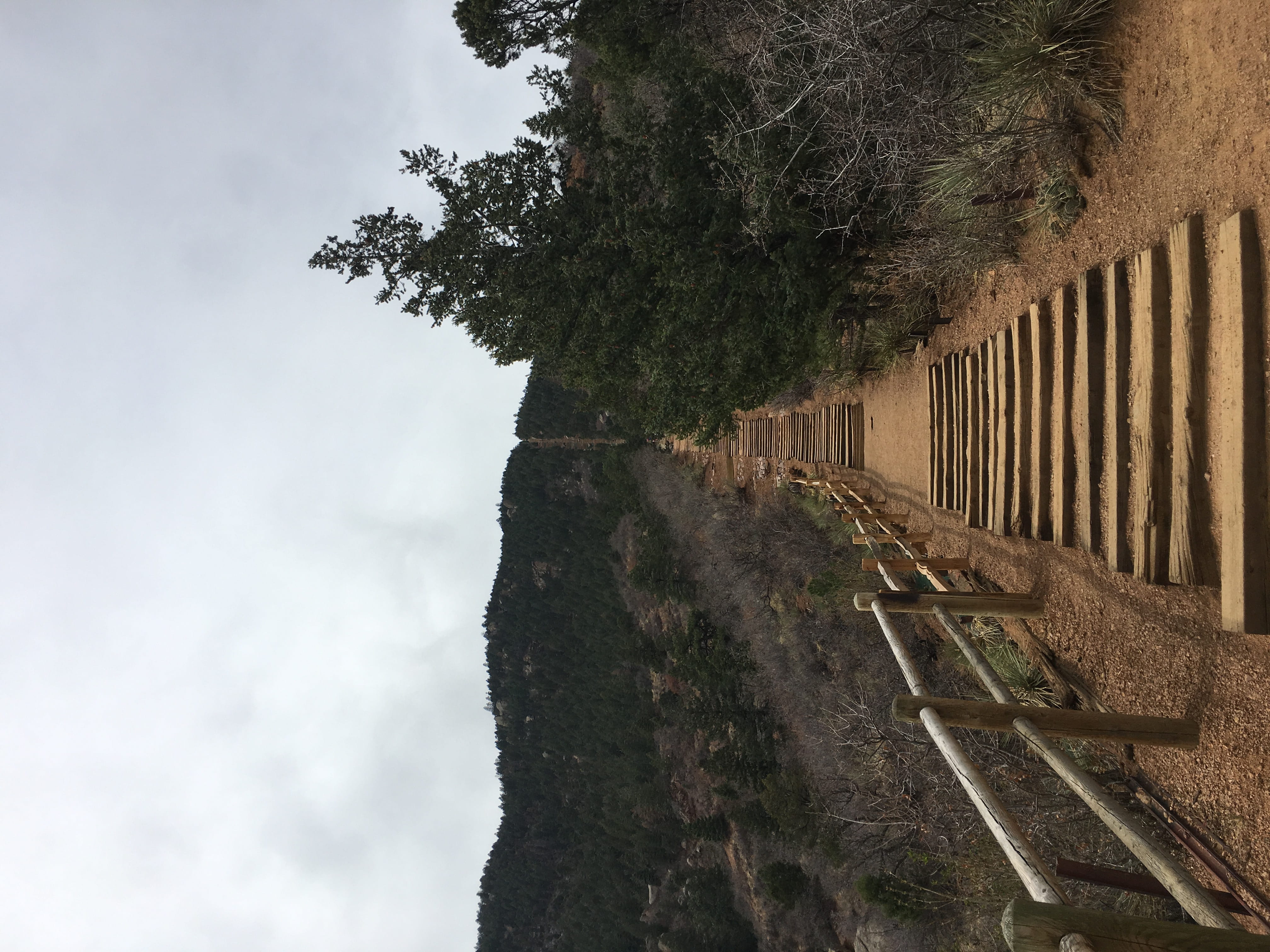 railing, beauty in nature, growth, cloud - sky, sky, nature, day, outdoors, 4K, tranquil scene, water, west colorado springs, no people, built structure, HD Wallpaper