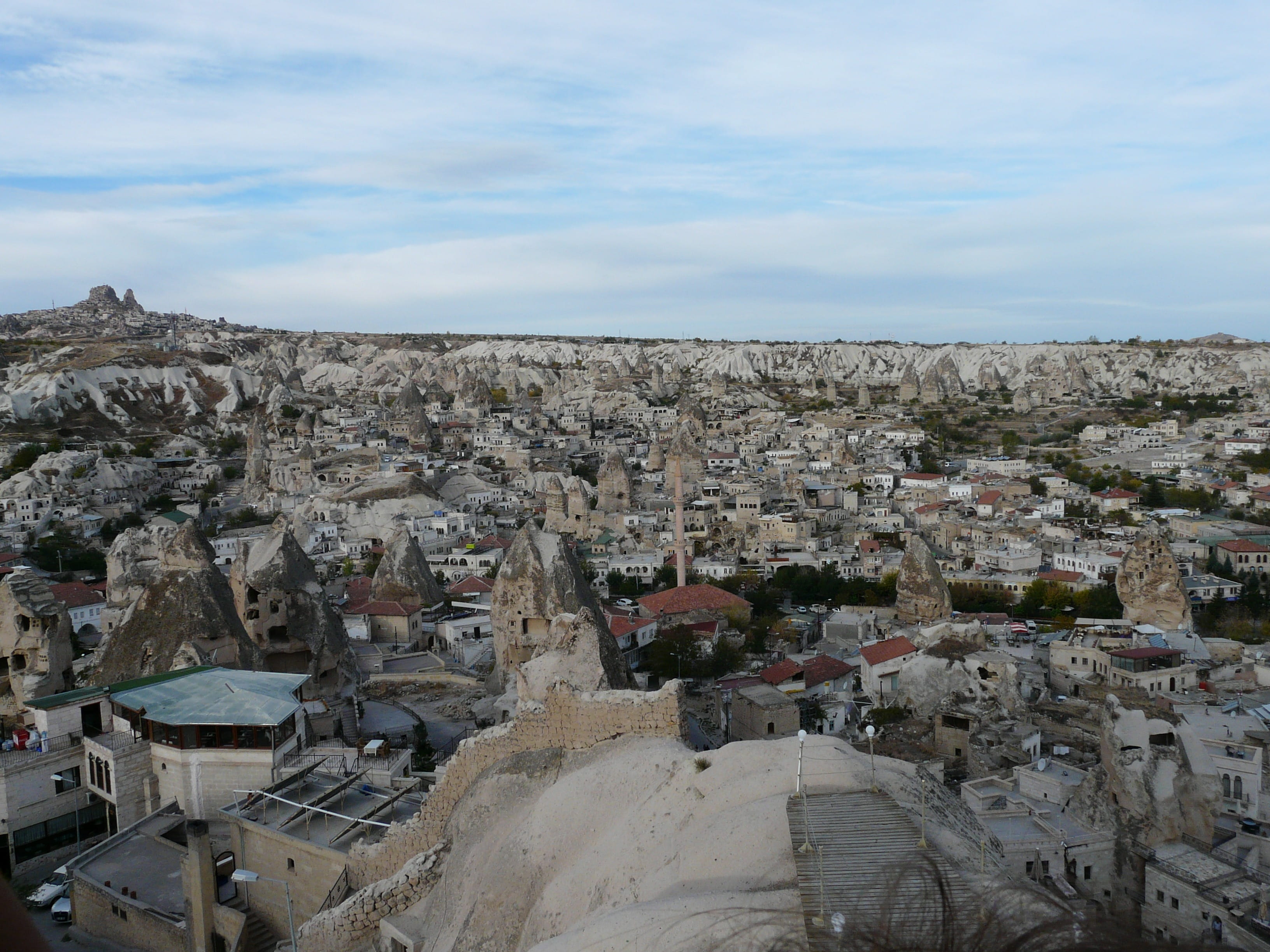 live, building, nature, castle, minarets, göreme, turkey, city, no people, mountain, place, building exterior, the past, cloud - sky, built structure, environment, HD Wallpaper