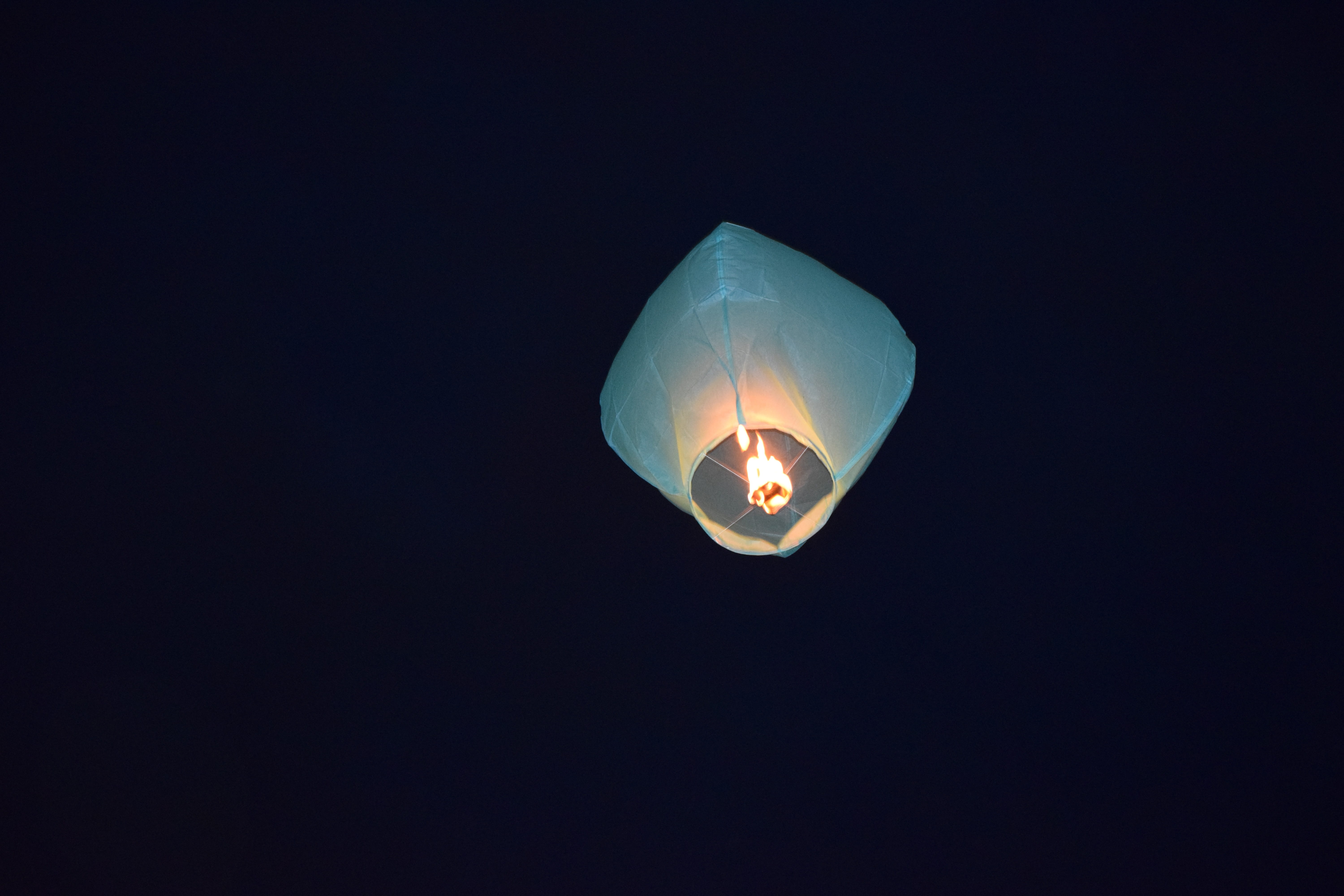 fly, nature, light bulb, no people, single object, electric lamp, electricity, air, hot-air ballooning, dark, baloon, floating, sky, burning, mid-air, lighting equipment, HD Wallpaper