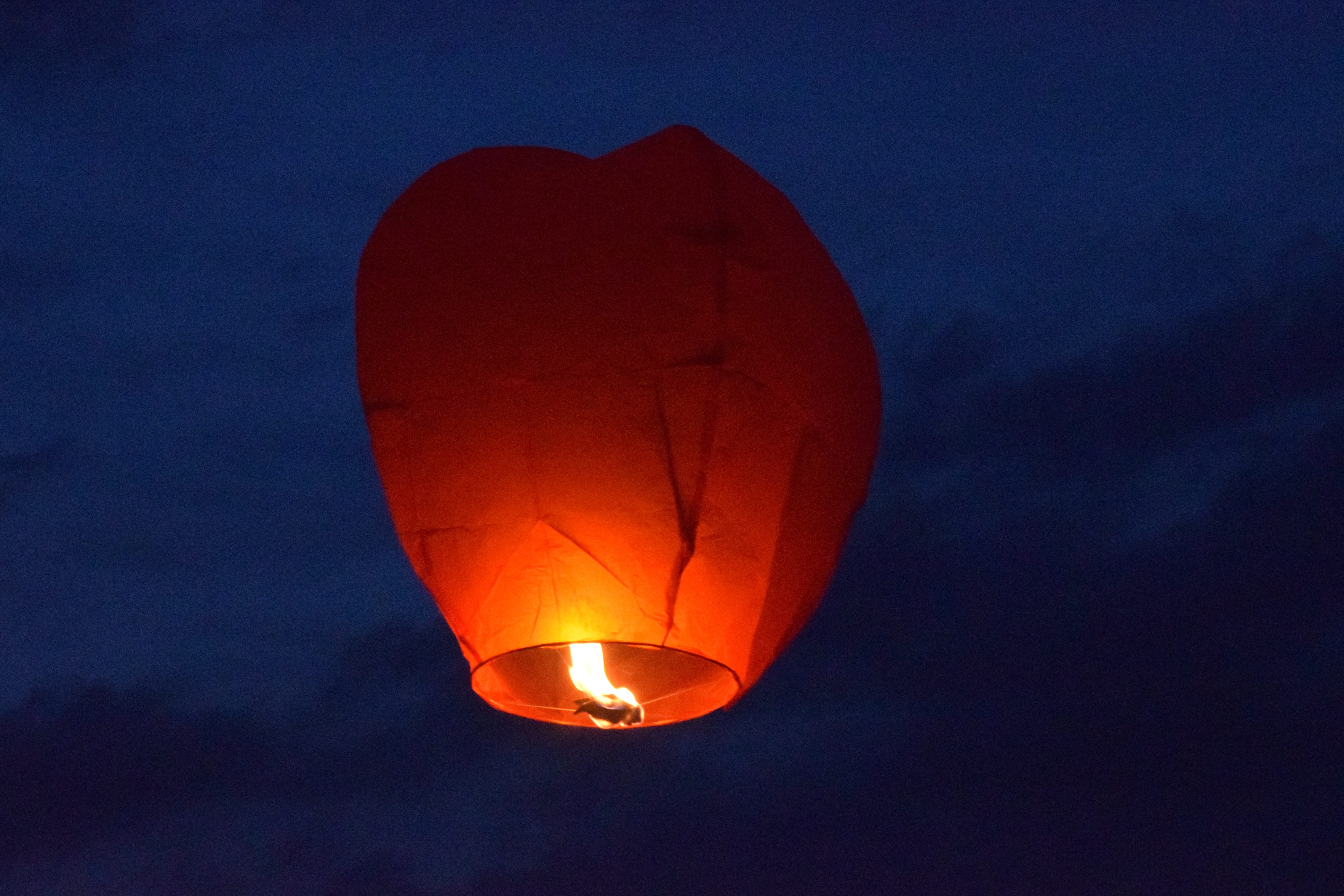 baloon, no people, lantern, illuminated, hot air balloon, nature, flight, mid-air, outdoors, night, sky, fire, balloon, air, Bright, flying, bright balloon, HD Wallpaper