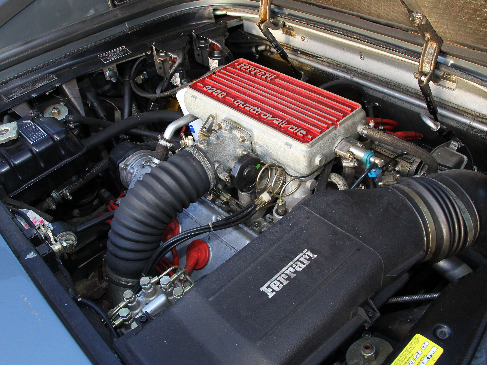 3 2, 1985, supercar, mondial, engine, 1080P, ferrari, HD Wallpaper