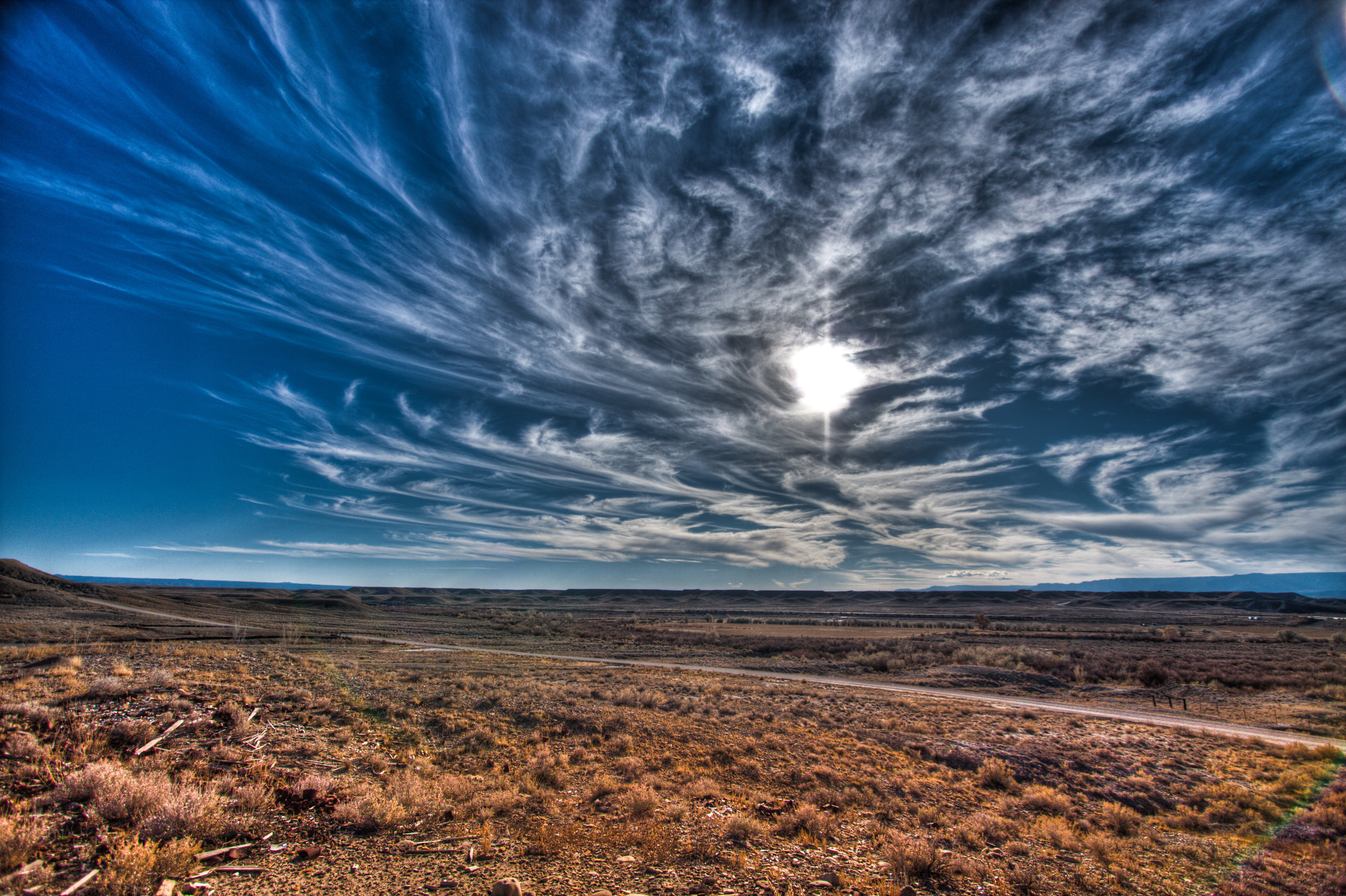 clouds, Price, utah, cloudscape, Canon  40D, blue, no People, sky, Utah, price, travel, nature, scenics, mountain, landscape, dry, desert, 4K, beauty In Nature, HD Wallpaper