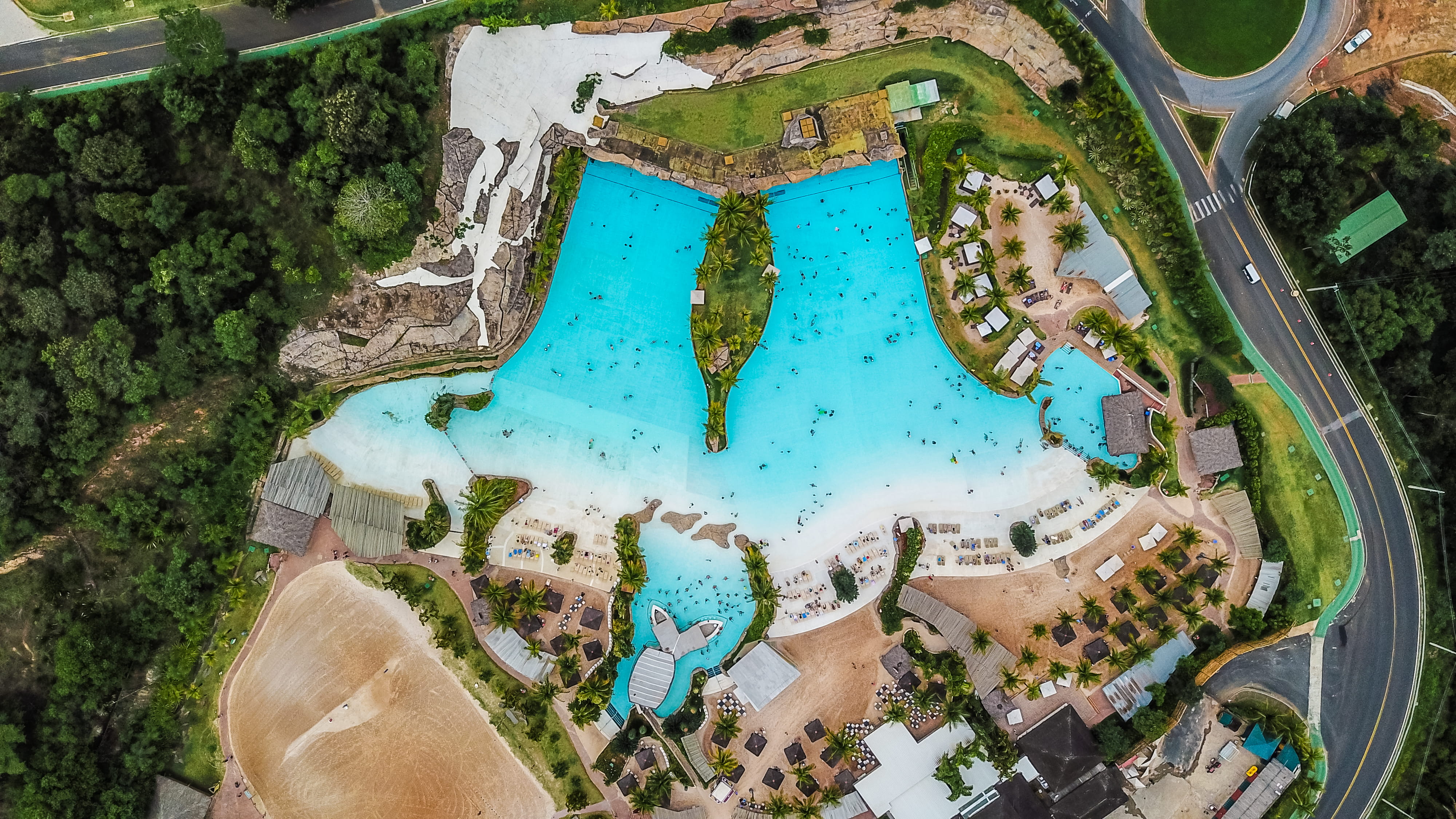 wallpapers, rio quente, backgrounds, hd, plant, personal perspective, landscape, brazil, aerial, computer backgrounds, growth, swimming pool, HD Wallpaper