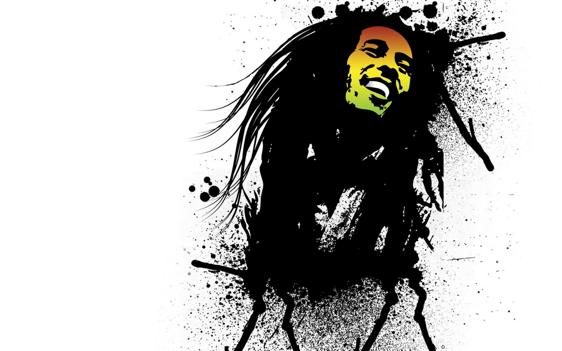 isolated, cut out, Jamaica, one Person, portrait, no people, action, silhouette, black Color, fun, adult, abstract, women, painting, copy space, art and craft, HD Wallpaper