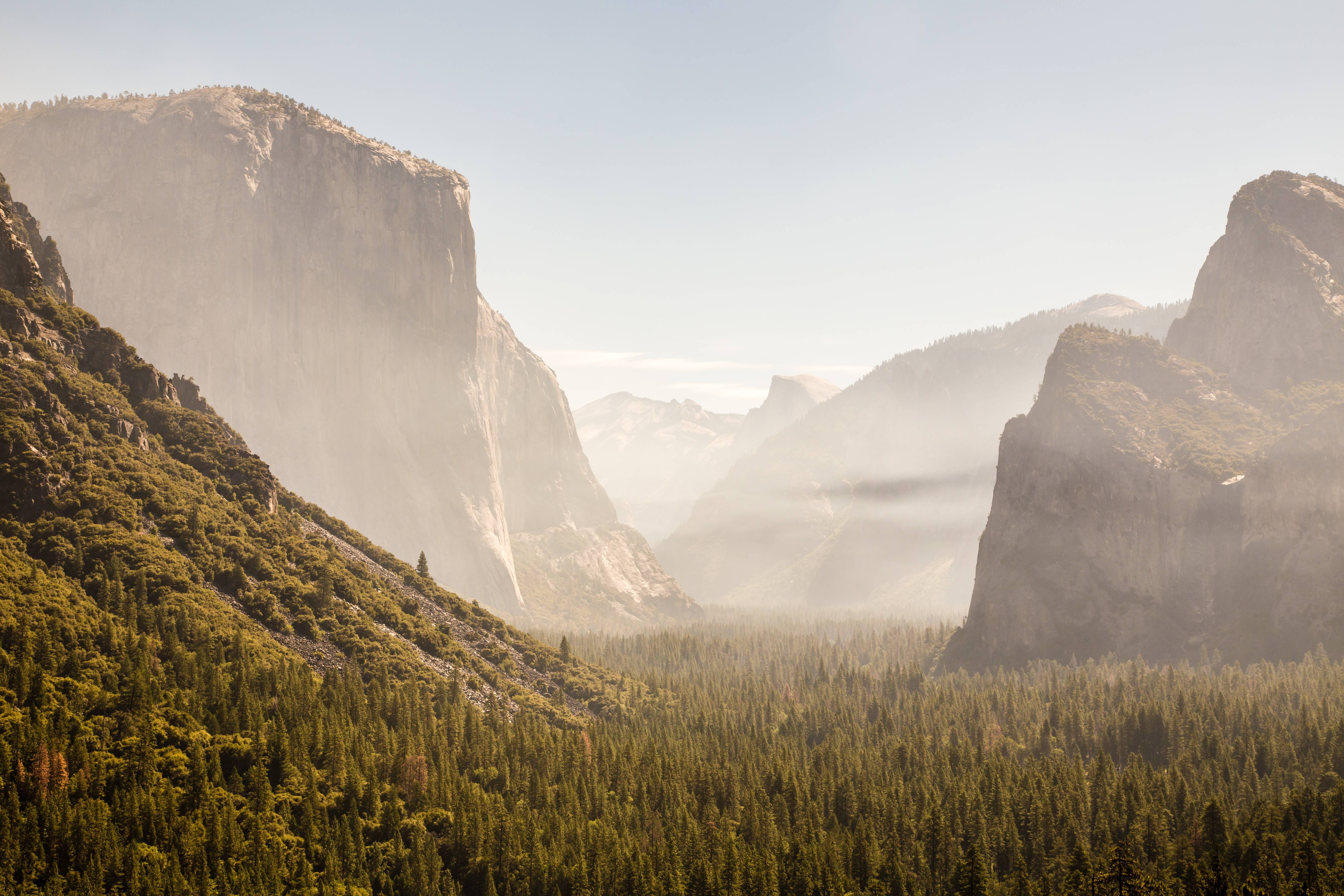 5K, national, yosemite, el, capitan, daylight, park, HD Wallpaper