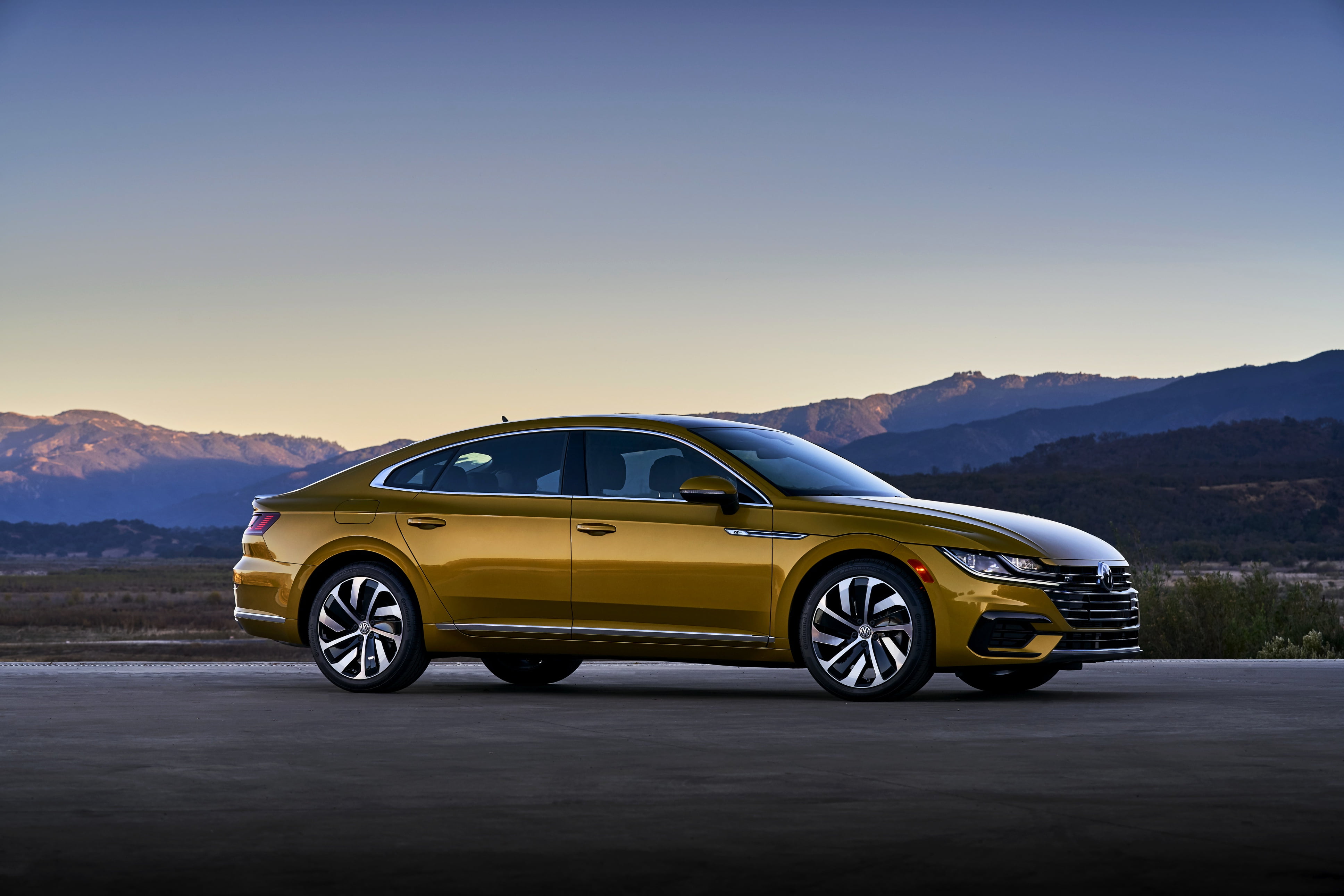 Volkswagen, 2019, the sky, SEL R-Line, liftback, 4K, Arteon, HD Wallpaper