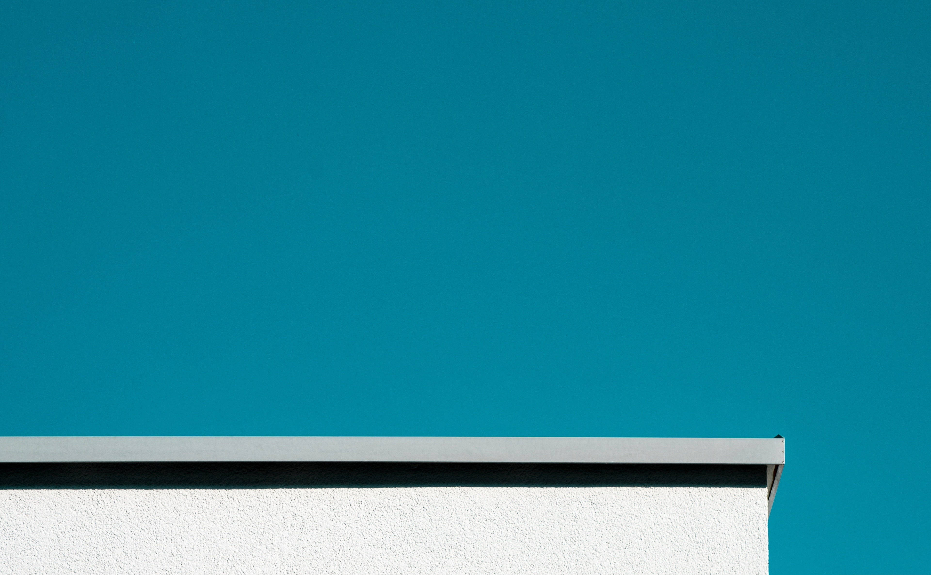 Urban, remsmurrkreis, sommer, Blue, winnenden, 4K, Germany, blau, roof, dach, rooftop, Artistic, White, badenwurttemberg, weis, himmel, blauweiss, building, HD Wallpaper