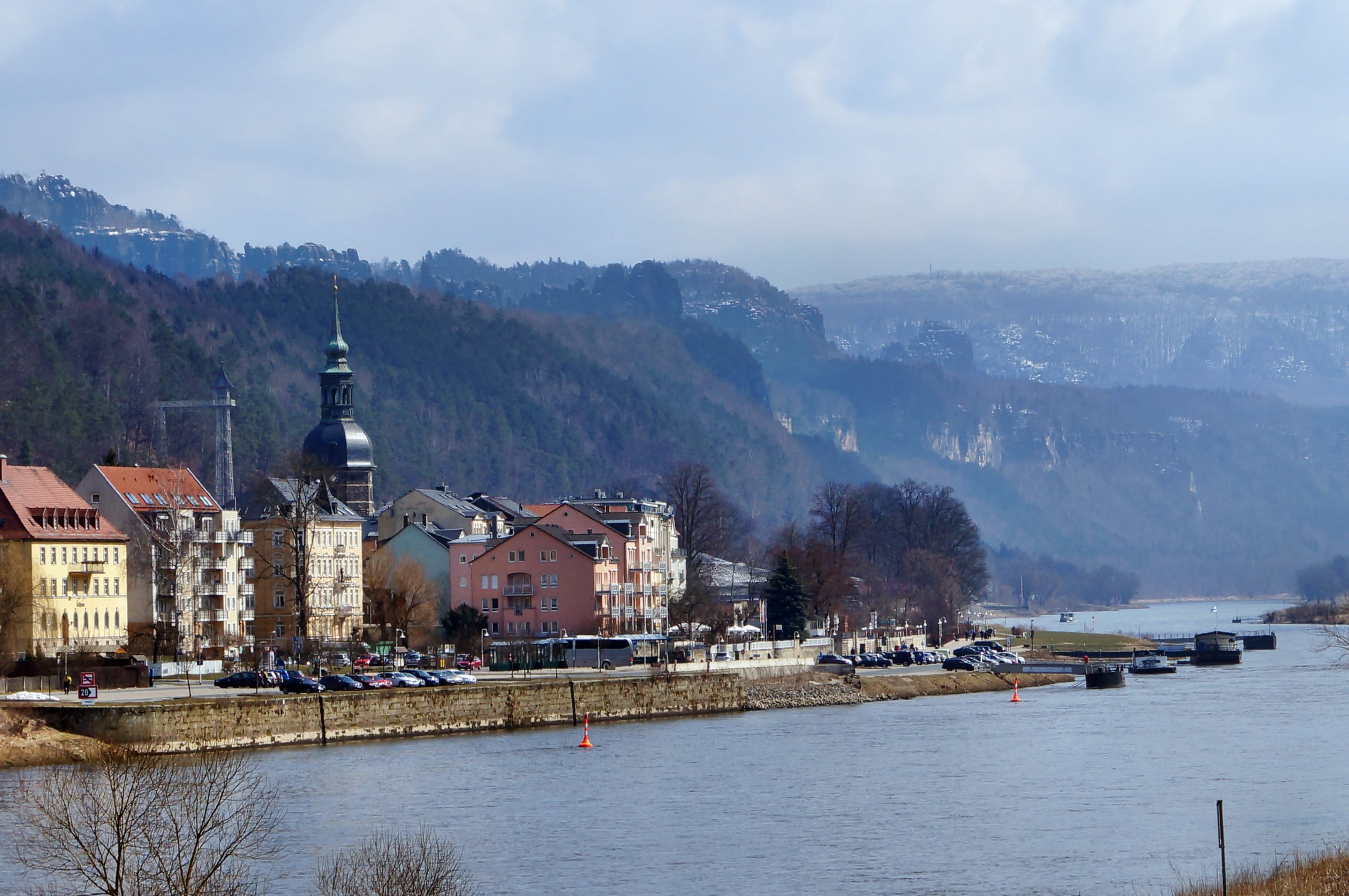 land, ice, switzerland, Rock, outdoors, saxon, sandstone mountain, religion, water, nature, bad schandau, sky, building exterior, mountain, travel, travel destinations, HD Wallpaper