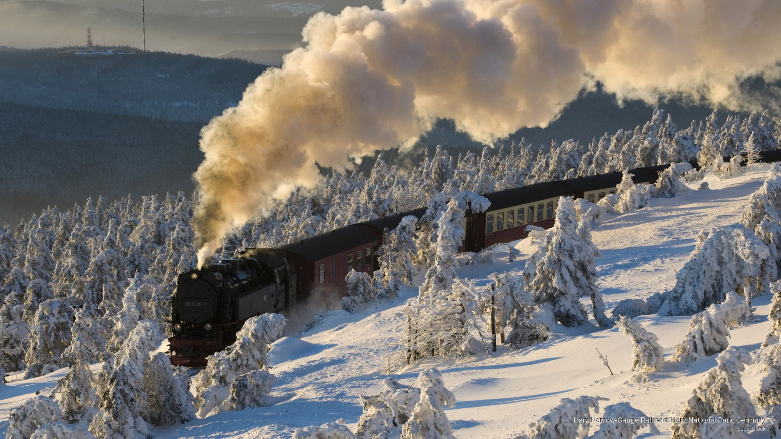 park, gauge, harz, narrow, railroad, Transportation, 2K, national, germany, HD Wallpaper