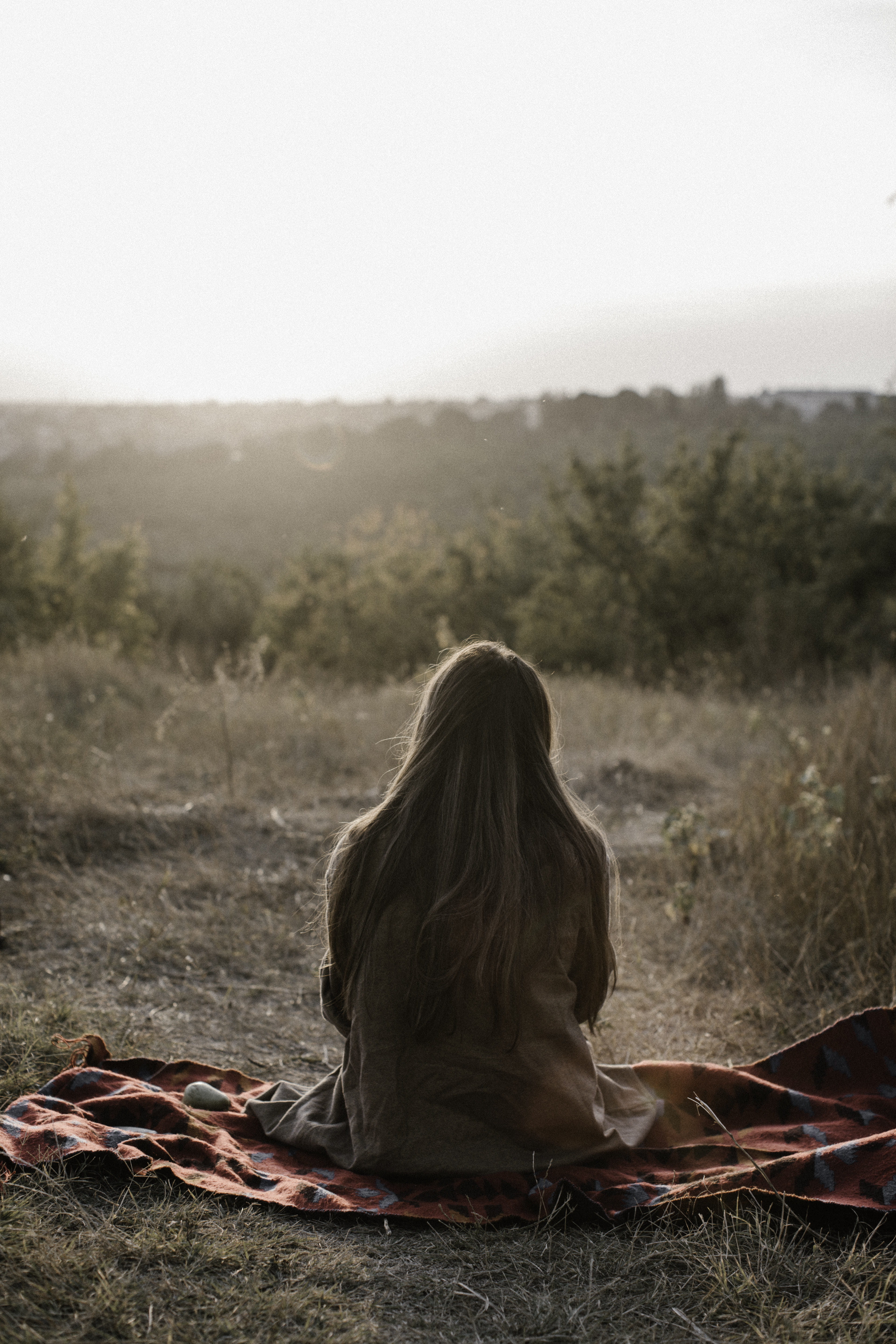 dream, moldova, day, nature, sky, land, outdoors, girl, environment, real people, hairstyle, 5K, women, field, tranquility, chisinau, weekend, one person, Phone HD Wallpaper