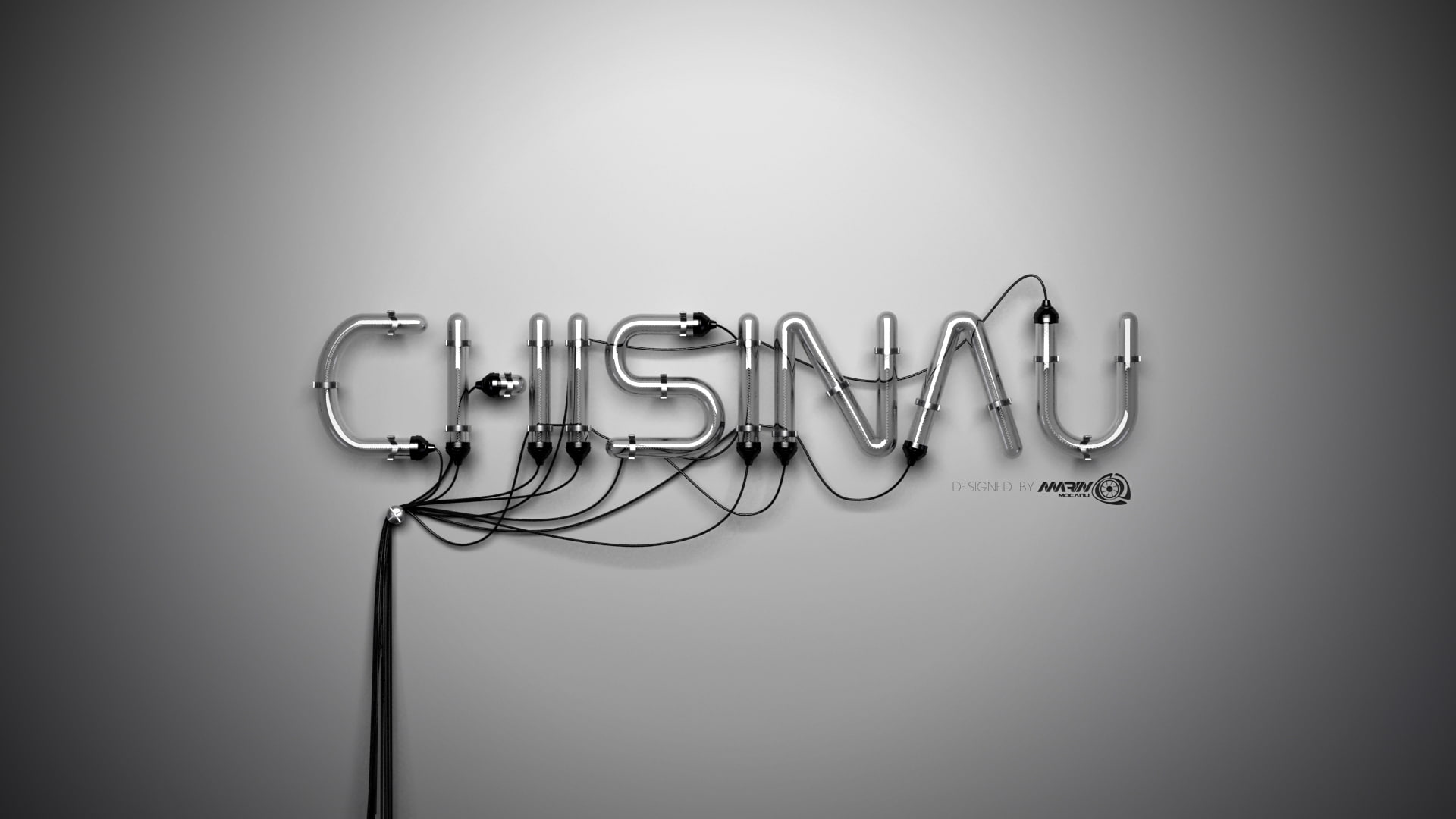 glass, design, 1080P, light, marin, minimalism, moldova, streemdesign, chisinau, neon, mocanu, text, HD Wallpaper