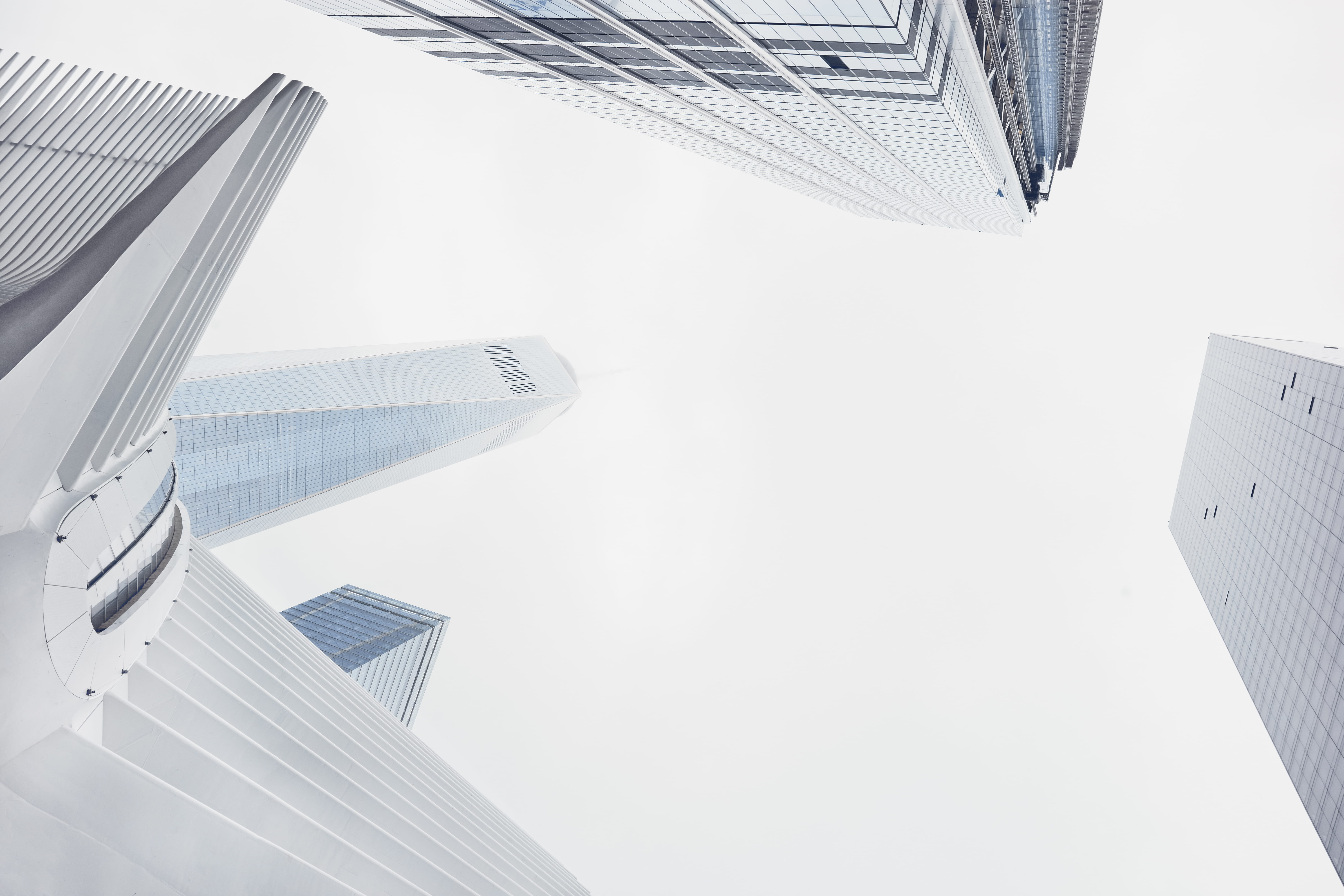 high, office Building, grey.gray, residential district, eye, digital composite, business, financial district, window, low angle view, glass, architecture, HD Wallpaper