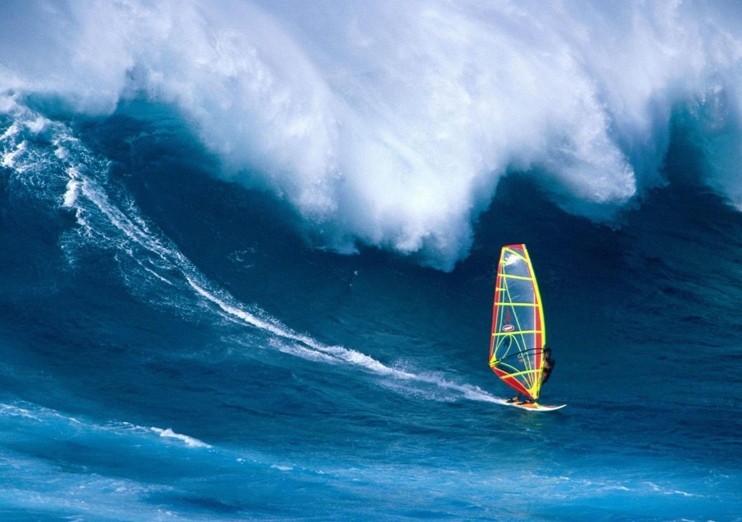 surfing, surfer, surfboard, water, wave, hawaiian, 2K, HD Wallpaper