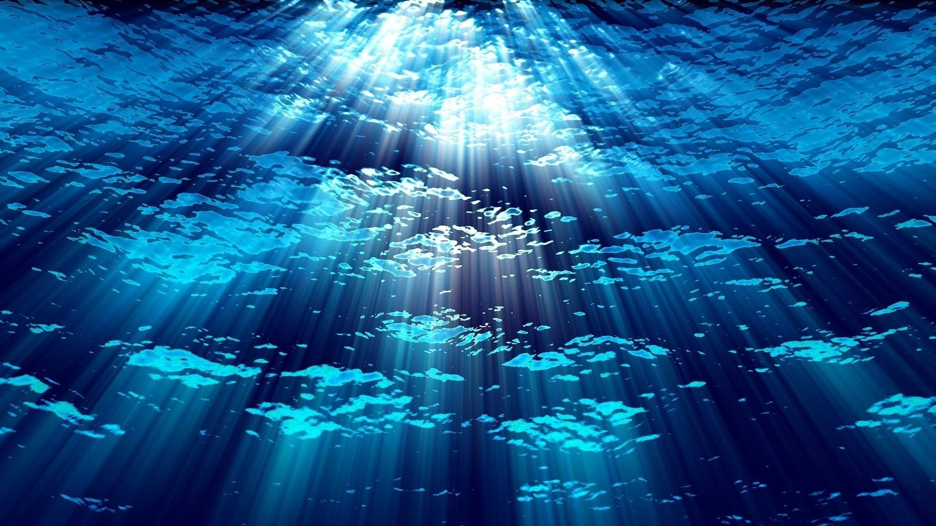 connection, communication, blue, water, binary code, sunrays, internet, underwater, sunlight, wireless technology, glowing, lighting equipment, illuminated, HD Wallpaper