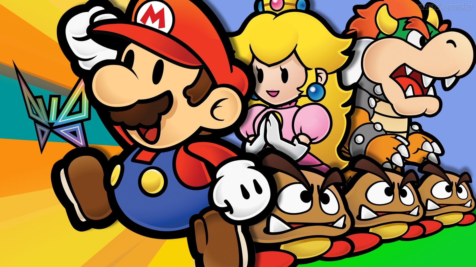 1080P, paper mario the thousand year door, HD Wallpaper