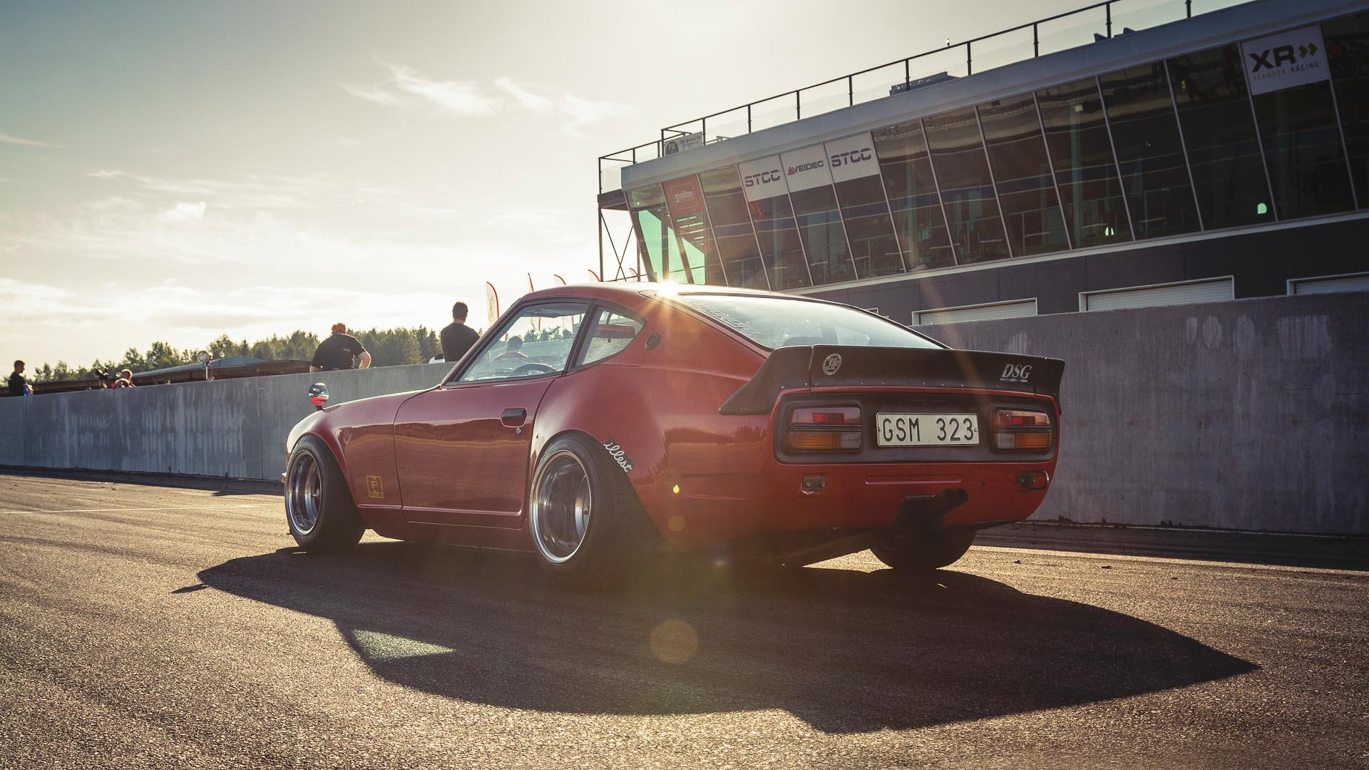 cars, 1080P, red, datsun, nissan, coupe, s, HD Wallpaper