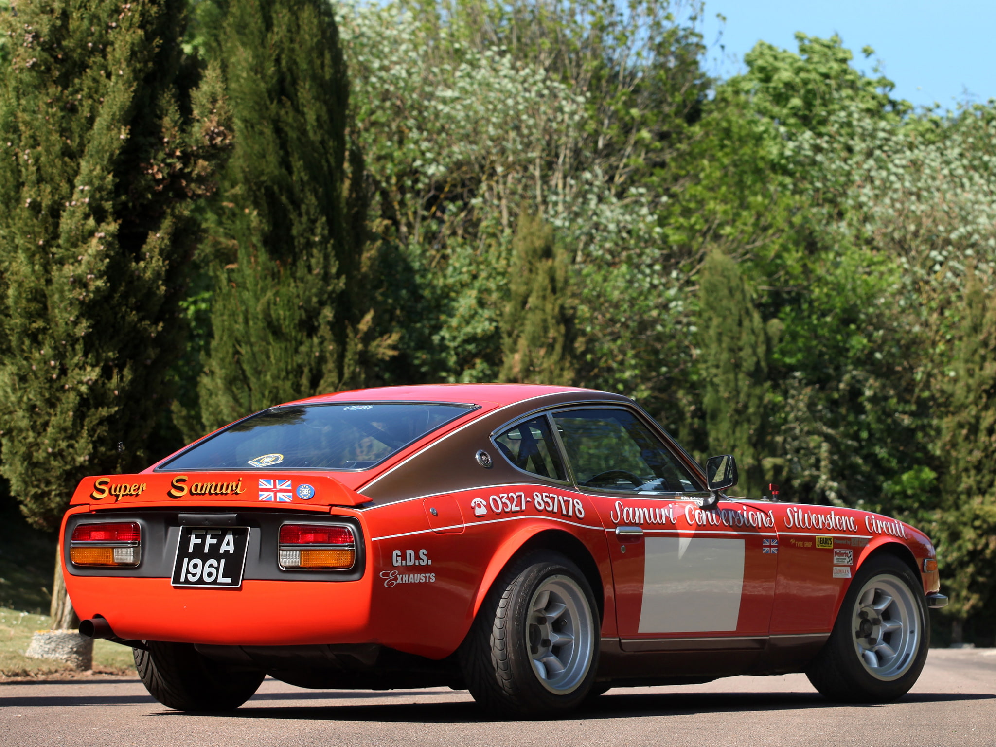 1080P, racing, s30, 240z, coupe, race, super, 1973, datsun, samuri, HD Wallpaper