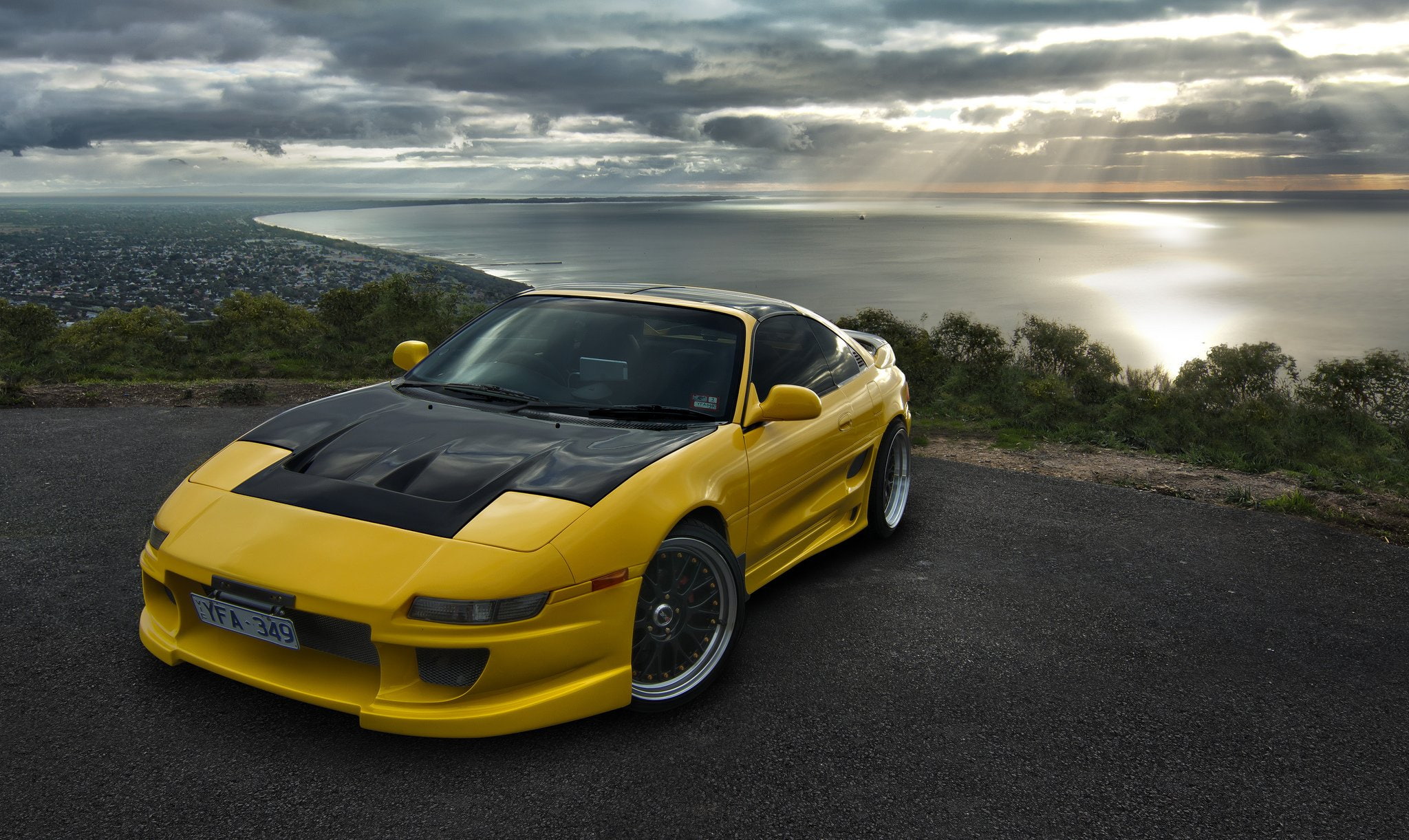 mr2, japan, spider, coupe, cars, tuning, 1080P, toyota, HD Wallpaper