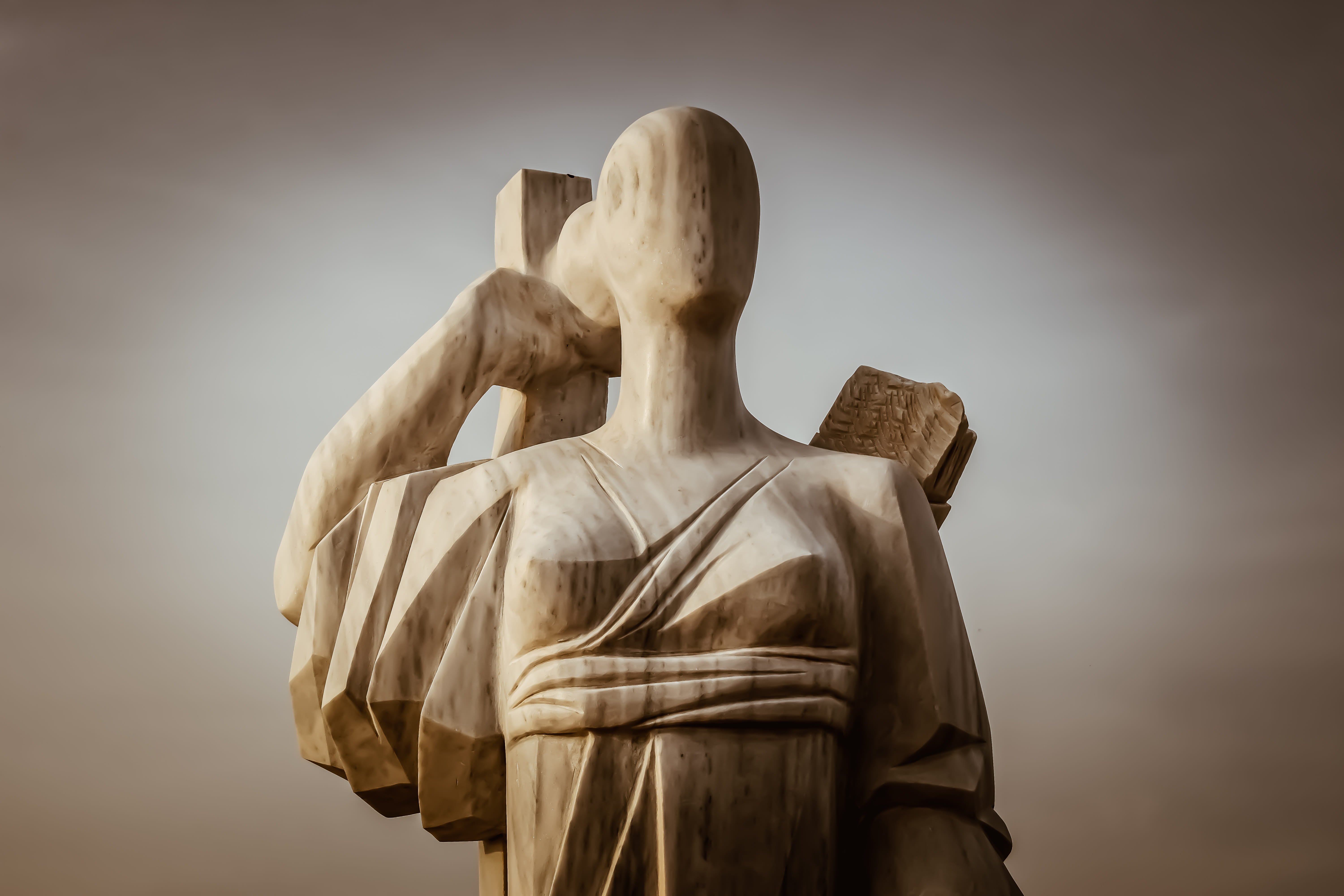 indoors, no people, ayia napa, gray, spirituality, art and craft, sculpture park, the past, godess, history, craft, representation, statue, religion, female, HD Wallpaper