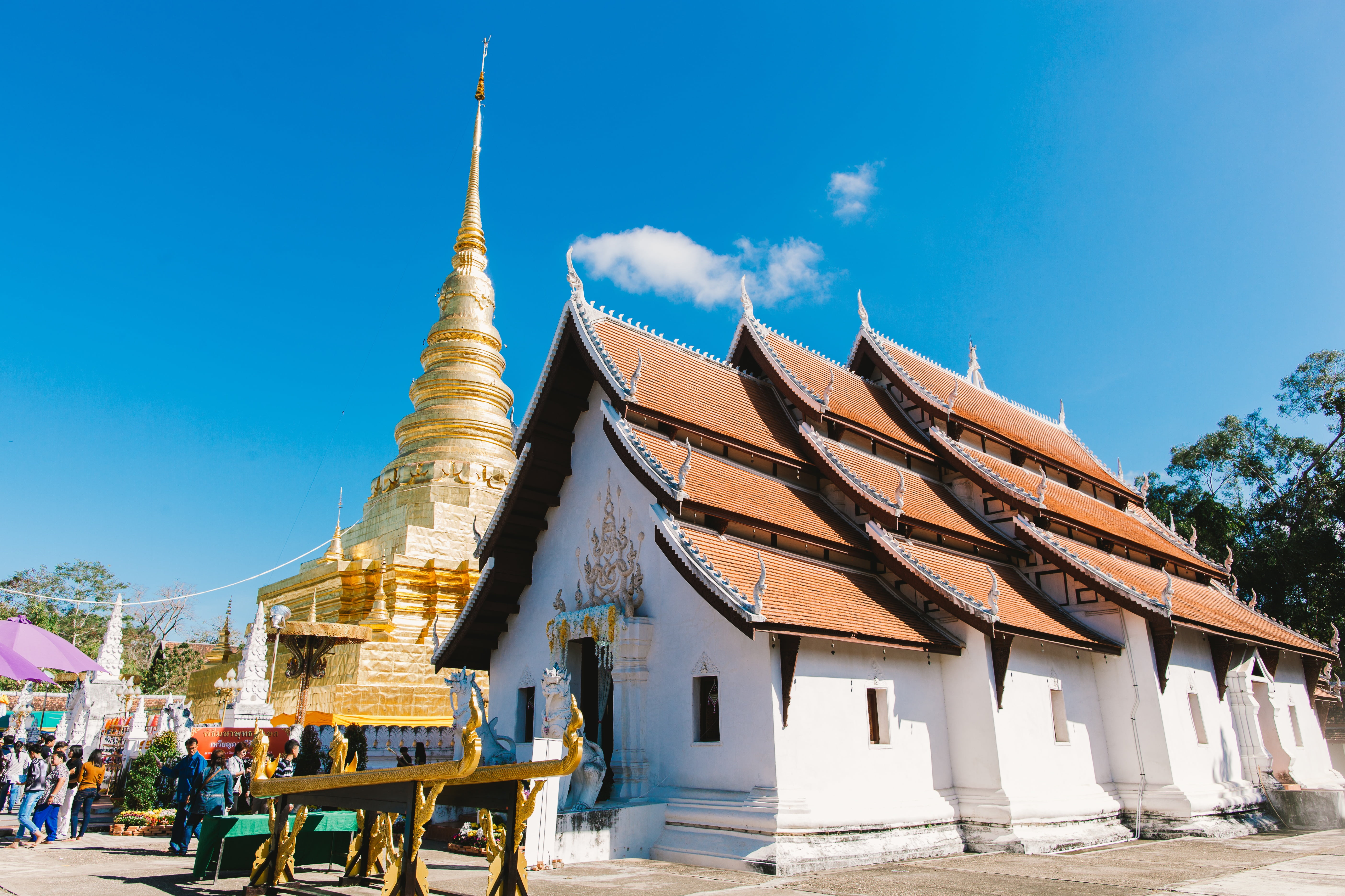pagoda, architecture, building exterior, tourism, 5K, belief, outdoors, spire, day, religion, place of worship, history, travel, the lord buddhas relics, HD Wallpaper