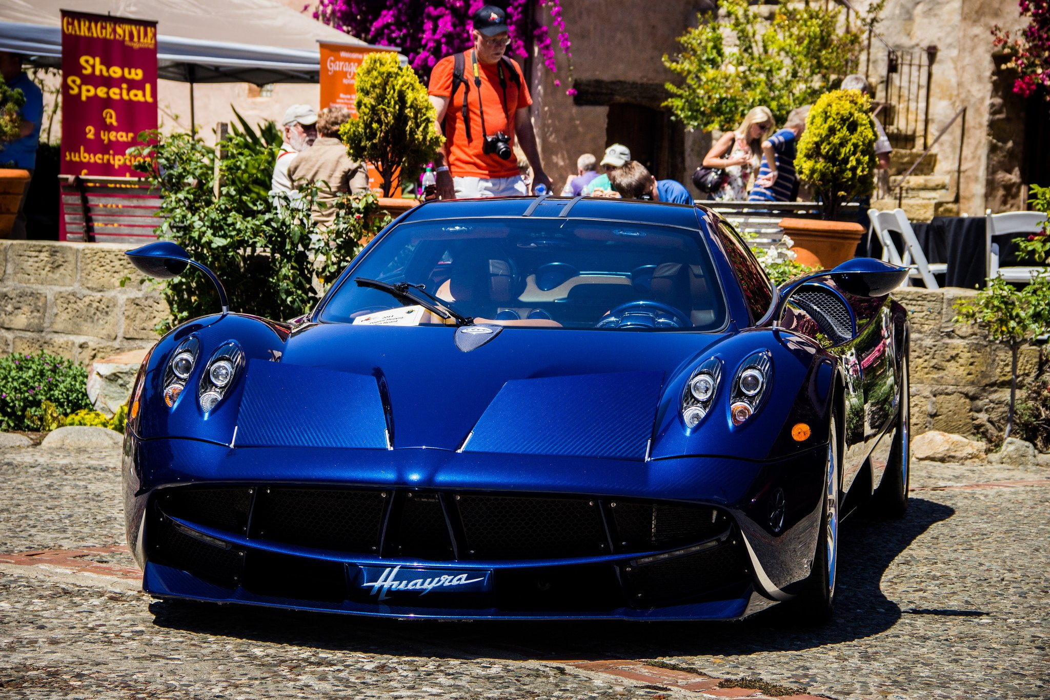 huayra, blu, blue, 1080P, cars, bleu, pagani, supercars, italia, HD Wallpaper