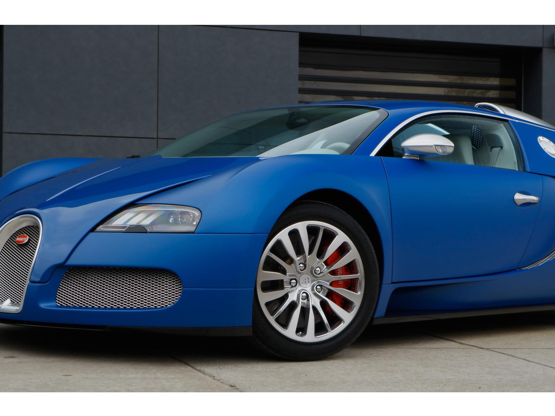veyron, bugatti, centenaire, vincer, mansory, atilde, sup, linea, car, 1080P, exterior, bleu, HD Wallpaper