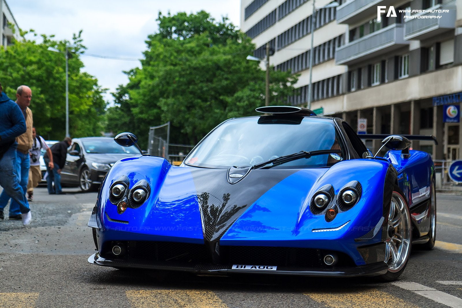 blue, blu, zonda, pagani, supercar, cars, vehicles, exotic, 720P, bleu, HD Wallpaper