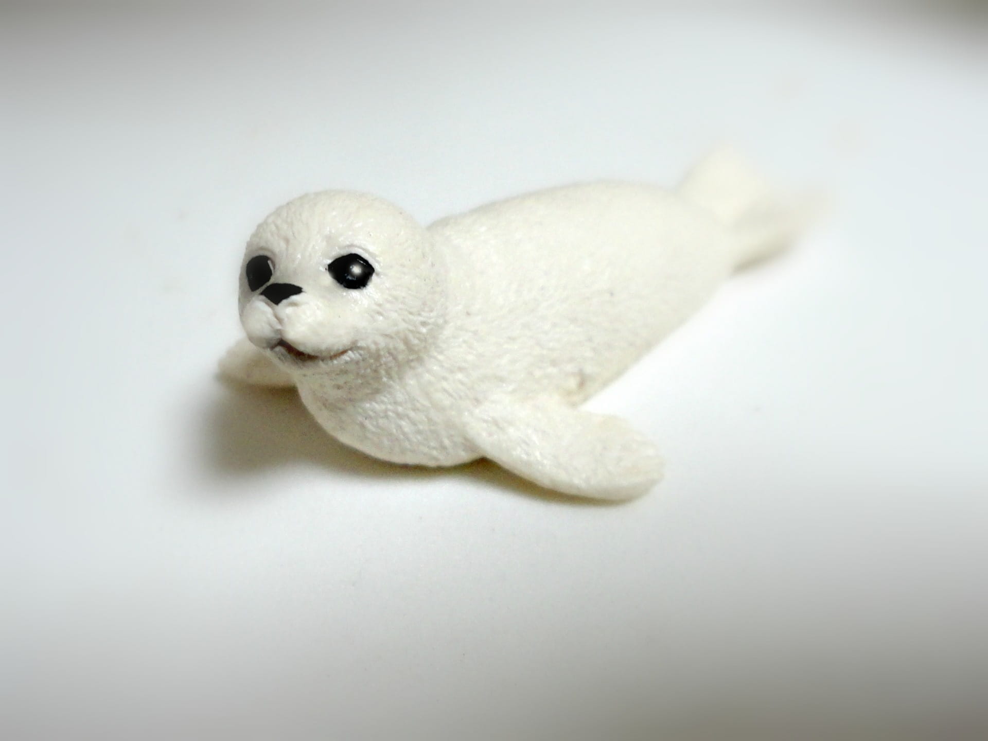 colored background, miniature, seal, gray background, cute, full length, still life, representation, stuffed Toy, baby, Wildlife, softness, 1080P, small, HD Wallpaper