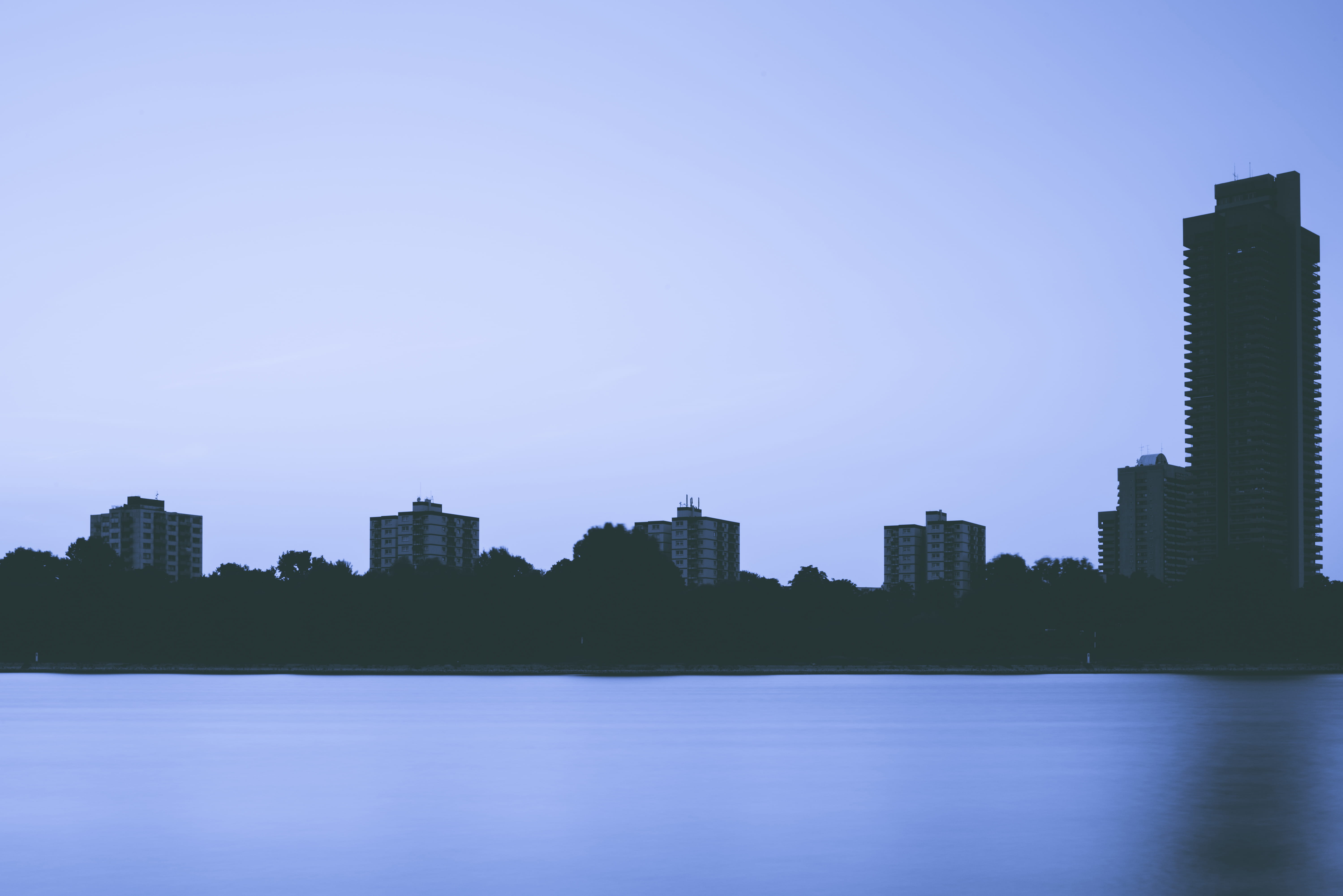 travel Locations, sky, building, photo, 5K, high, cityscape, high rise building, body of water, downtown District, near, architecture And Buildings, urban Scene, HD Wallpaper