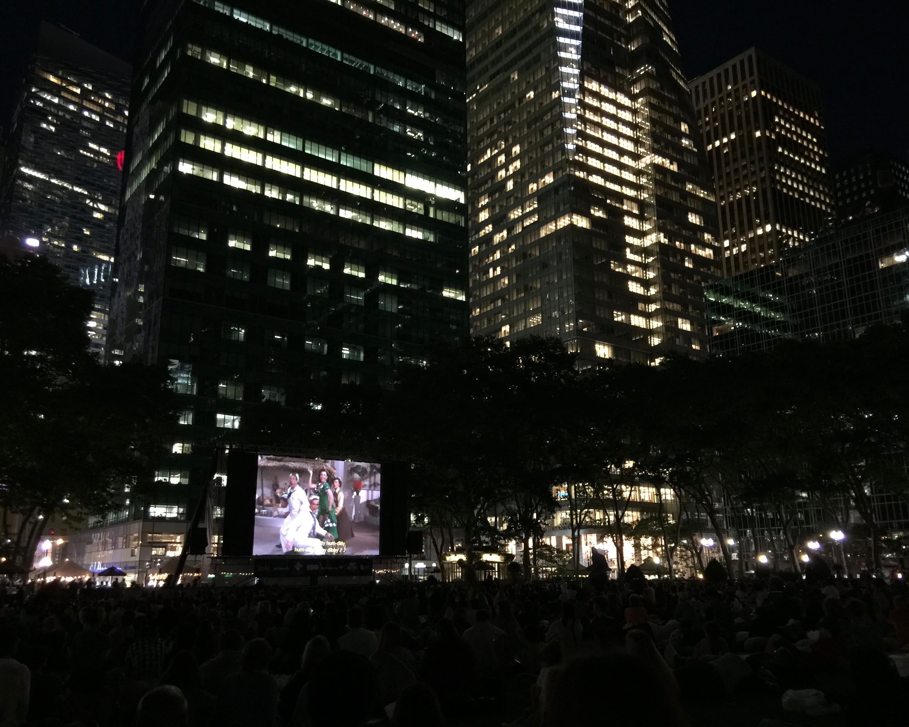 bryant park, city life, arts culture and entertainment, architecture, popular music concert, event, 2K, on the town, light, enjoyment, built structure, HD Wallpaper