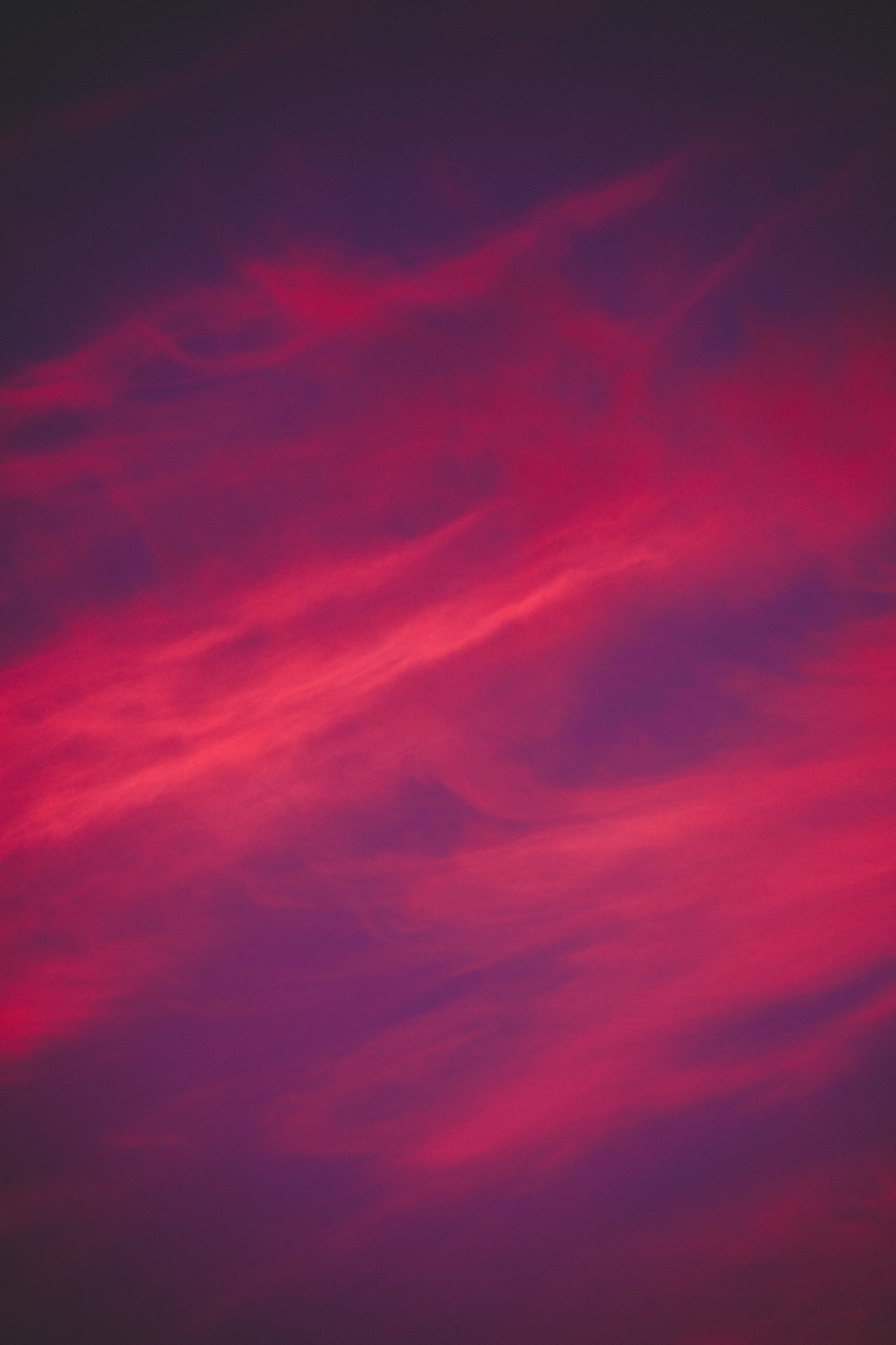 pink color, romantic sky, outdoor, sky, full frame, backgrounds, sunset, cloud, purple, dusk, landsape, orange color, scenics - nature, meteorology, low angle view, Phone HD Wallpaper