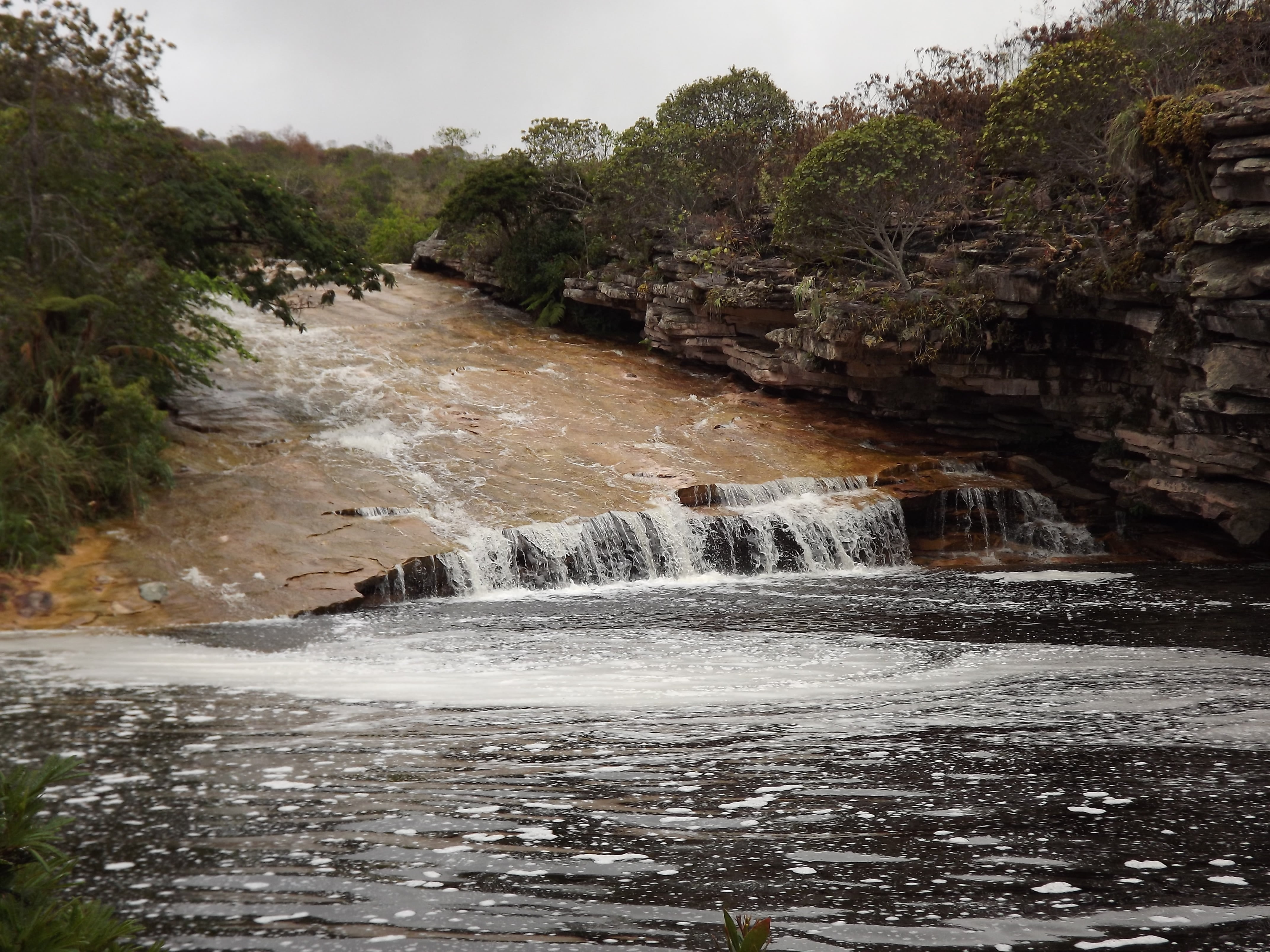 long exposure, power in nature, forest, chapada diamantina, waterfall, no people, flowing water, water, outdoors, 4K, flowing, nature, non-urban scene, HD Wallpaper