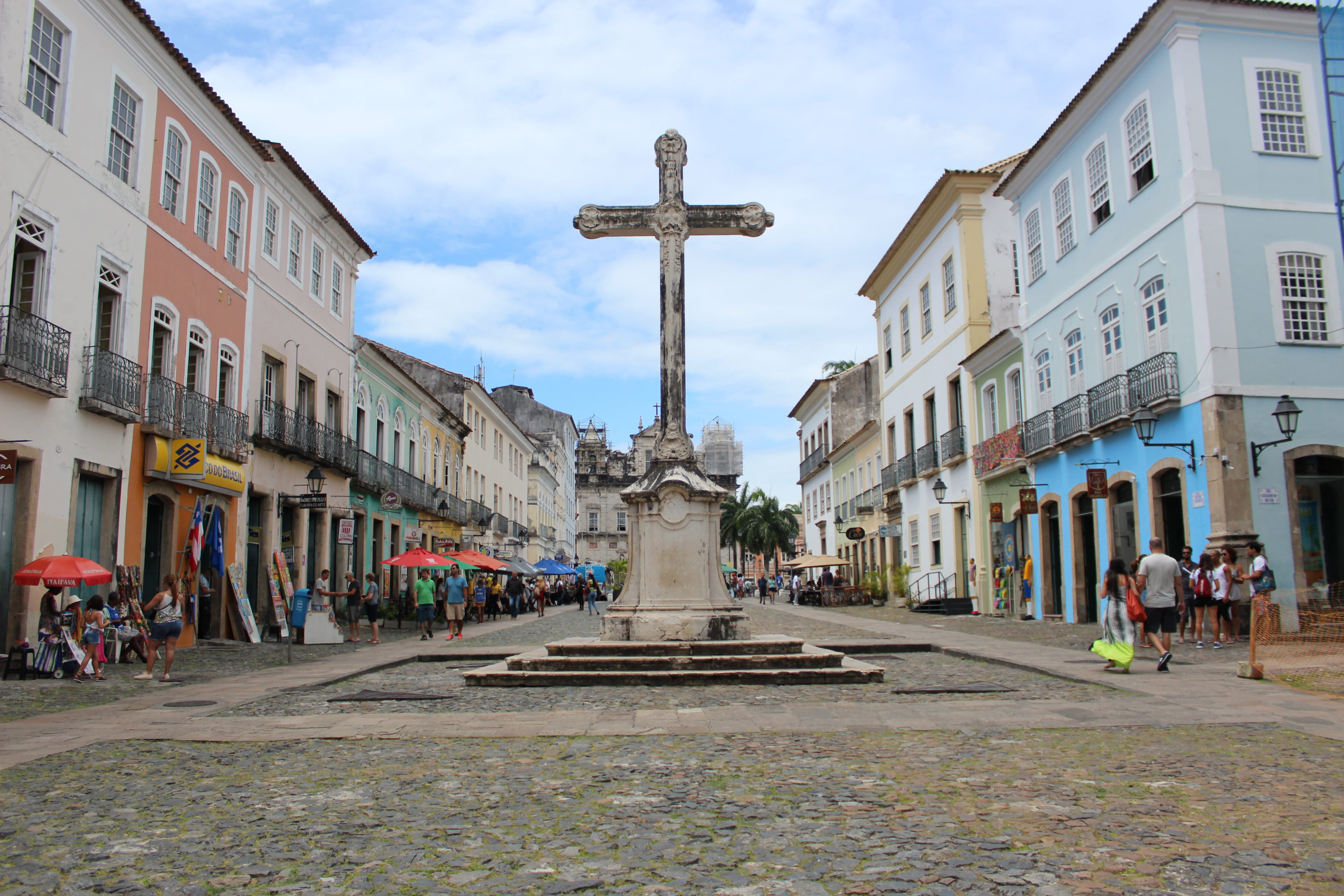 belief, art and craft, village, sky, pelourinho, religion, 5K, bahia of all saints, nature, architectural column, bahia, building exterior, built structure, HD Wallpaper