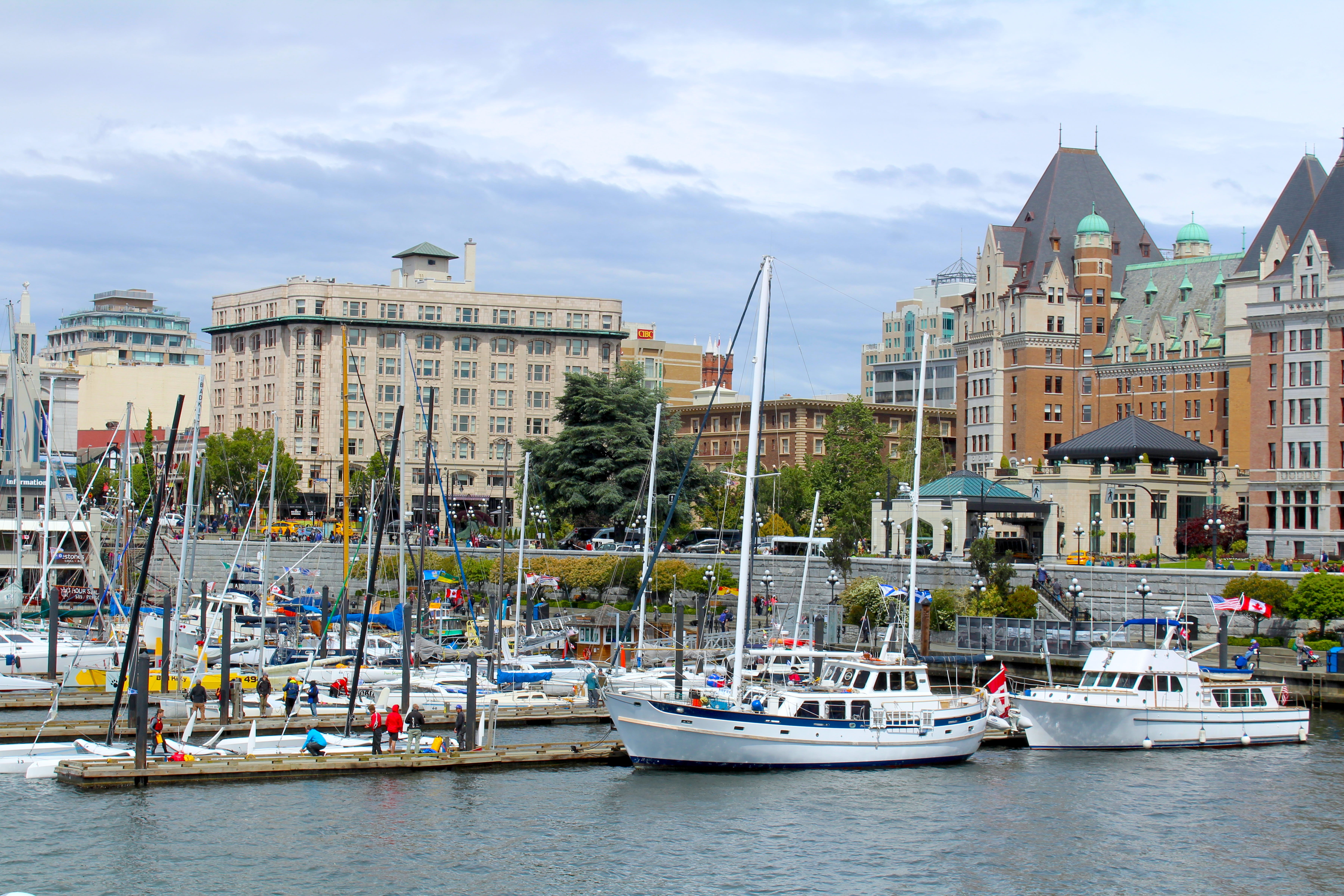 landmark, boat, legislature, colors, twilight, built structure, canadian, mode of transportation, downtown, marina, travel, government, historic, architectural, HD Wallpaper