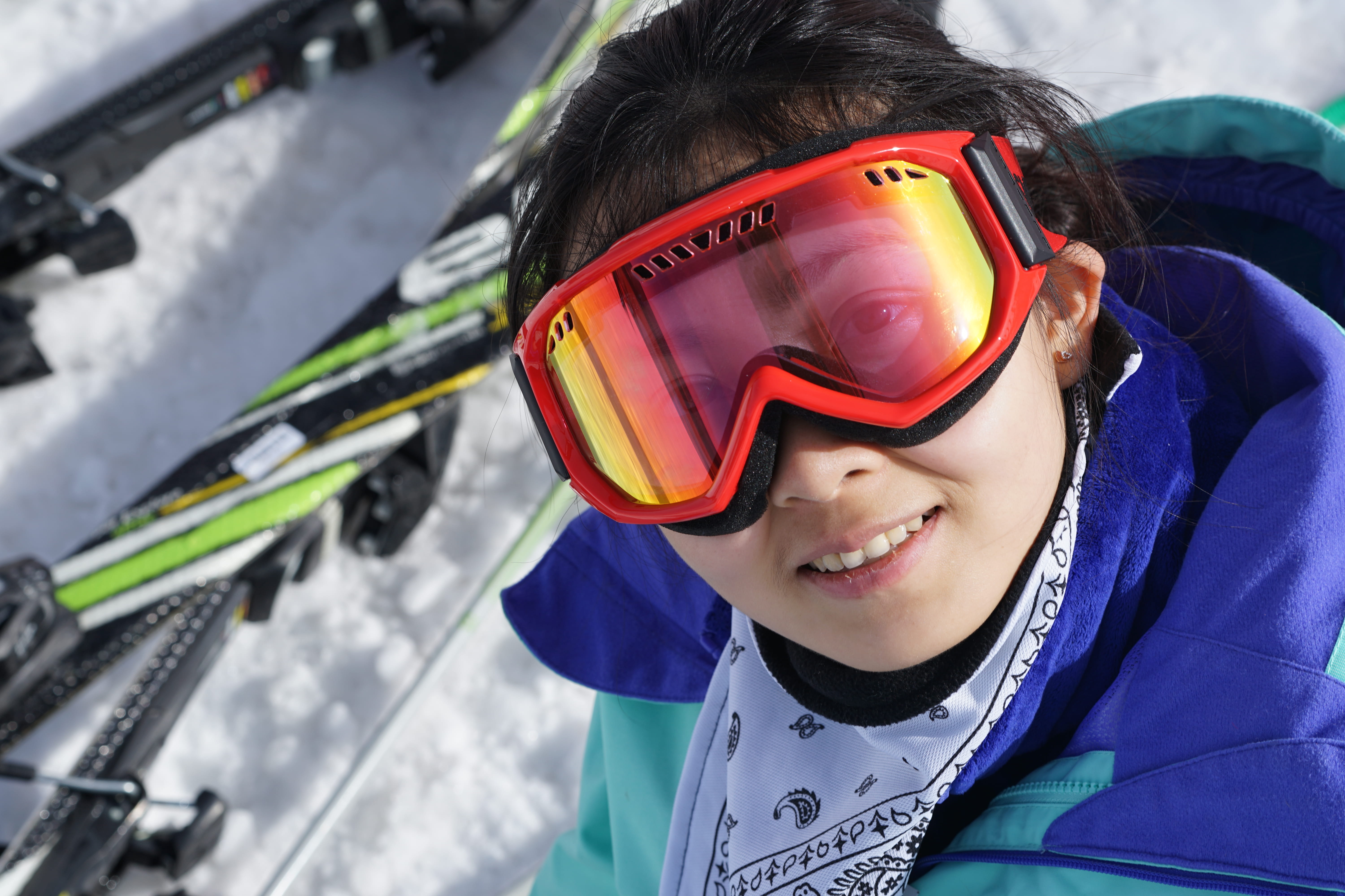 snow, cold temperature, united states, human face, sport, leisure activity, portrait, day, looking at camera, focus on foreground, one person, flagstaff, HD Wallpaper
