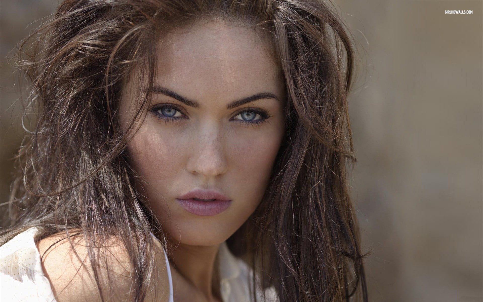 front view, beauty, close-up, Megan Fox, one person, indoors, contemplation, women, body part, young adult, headshot, looking at camera, adult, beautiful woman, HD Wallpaper